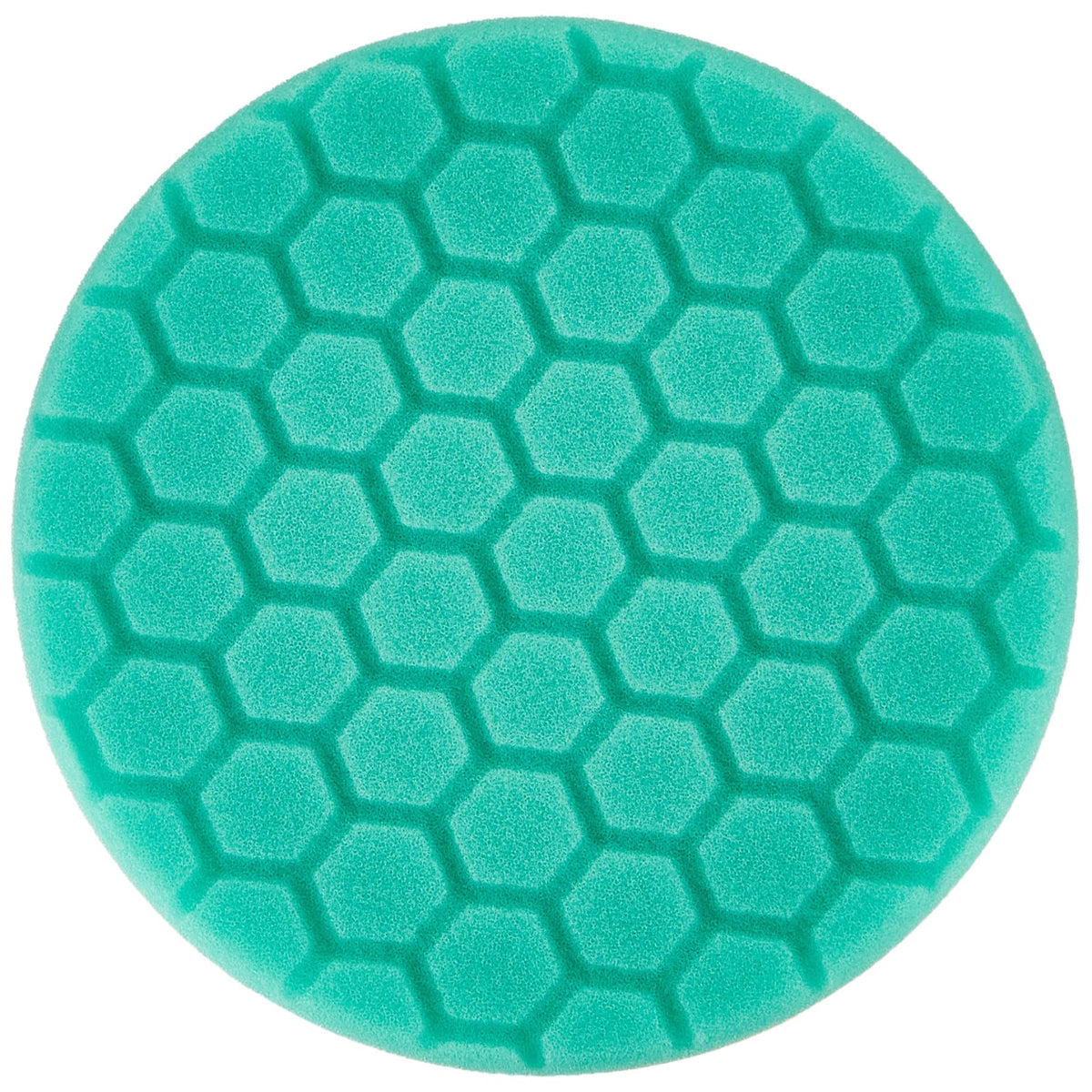 Chemical Guys Bufx_103Hex6 Bufx_103_Hex6 Hex-Logic Heavy Polishing Pad, Green (6.5 Inch Pad Made For 6 Inch Backing Plates), 1 Pad Included