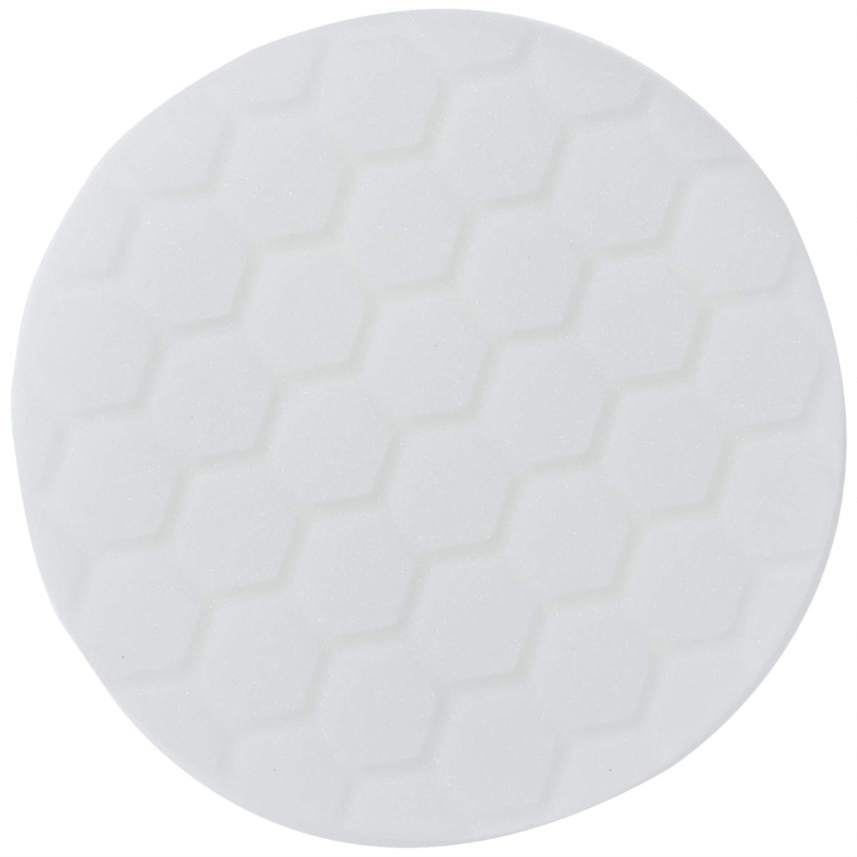 Chemical Guys Bufx_104_Hex5 Hex-Logic Light-Medium Polishing Pad, White, 5.5' Pad Made For 5' Backing Plates, 1 Pad Includeded