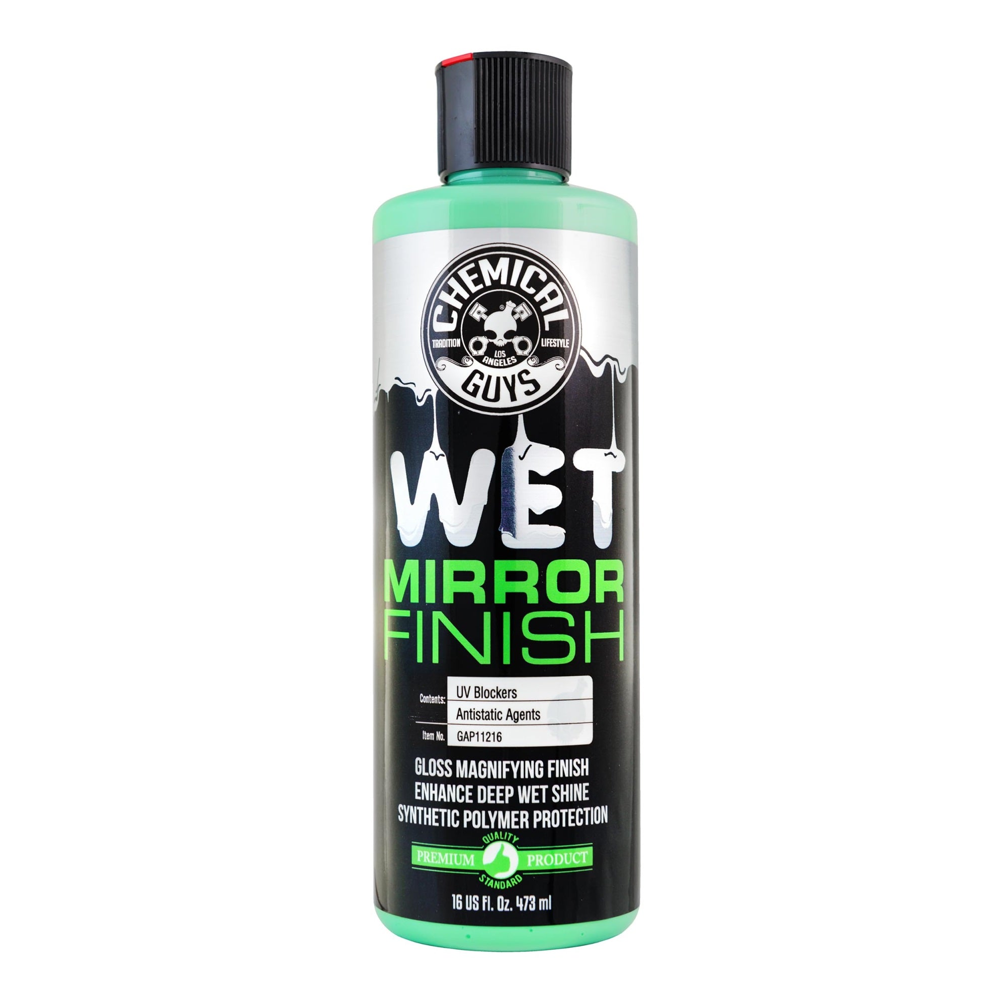 Chemical Guys Gap11216 Wet Mirror Finish High Gloss Glaze, (Great For Cars, Trucks, Suvs, Motorcycles & More) 16 Fl Oz