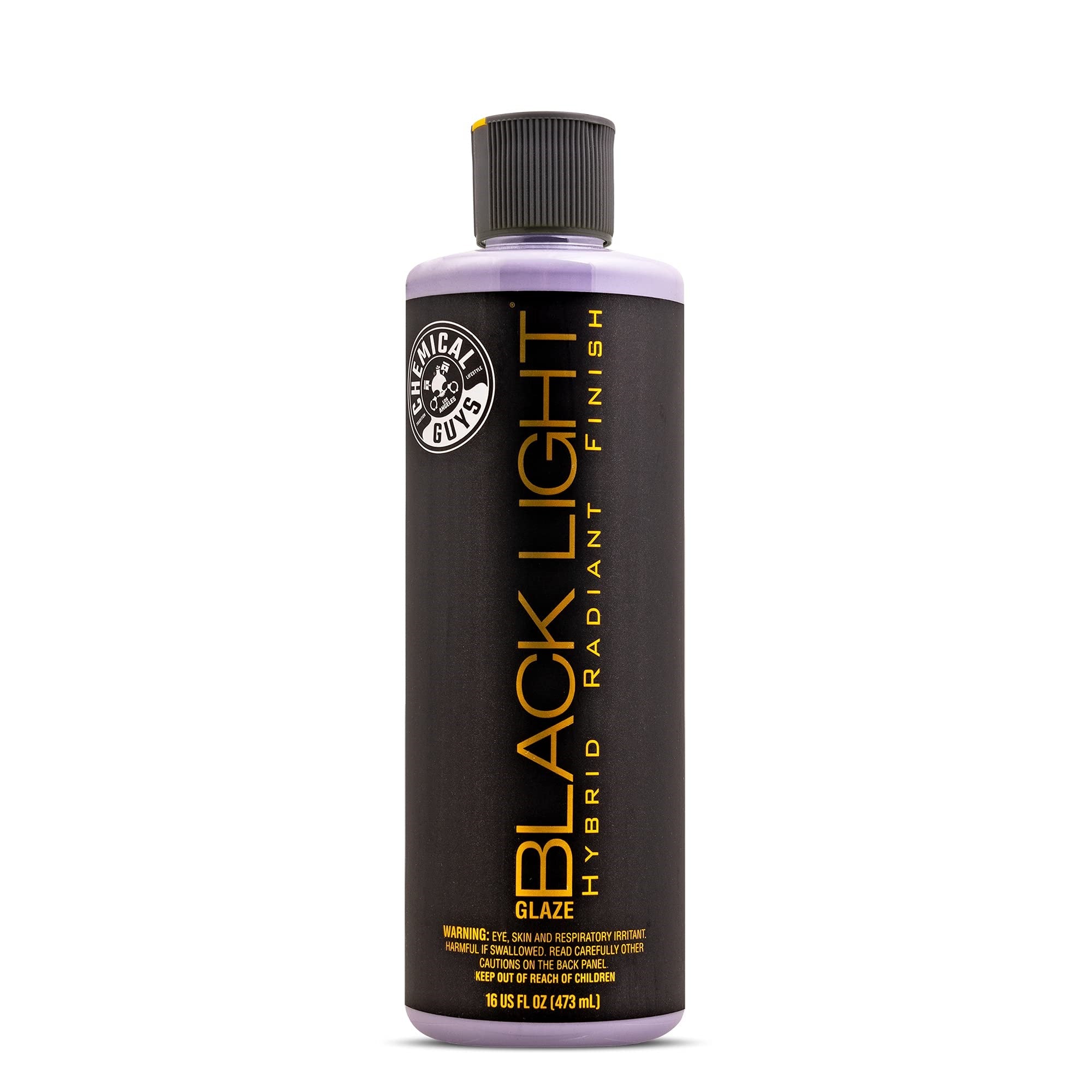 Chemical Guys Gap_619_16 Black Light Hybrid Radiant Finish, Glaze & Sealant, (Safe For Cars, Trucks, Suvs, & More) For Black And Dark Colored Cars, 16 Fl Oz