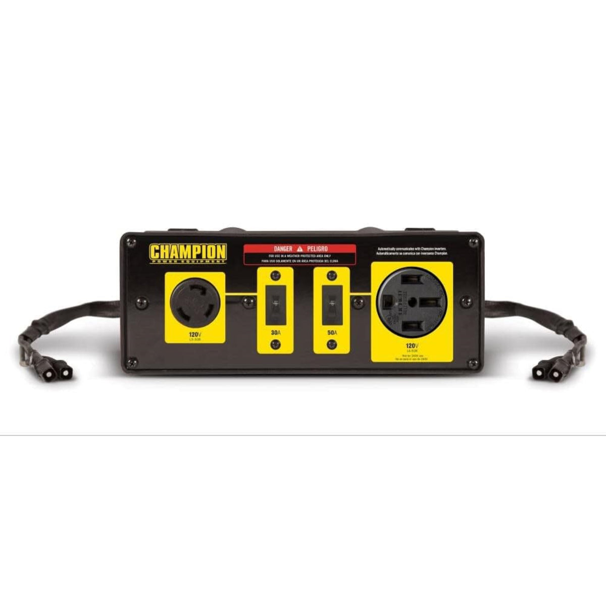Champion Power Equipment 100319 50-Amp Paralink Rv Ready Parallel Kit For Linking Two 2800-Watt Or Higher Inverter Generators