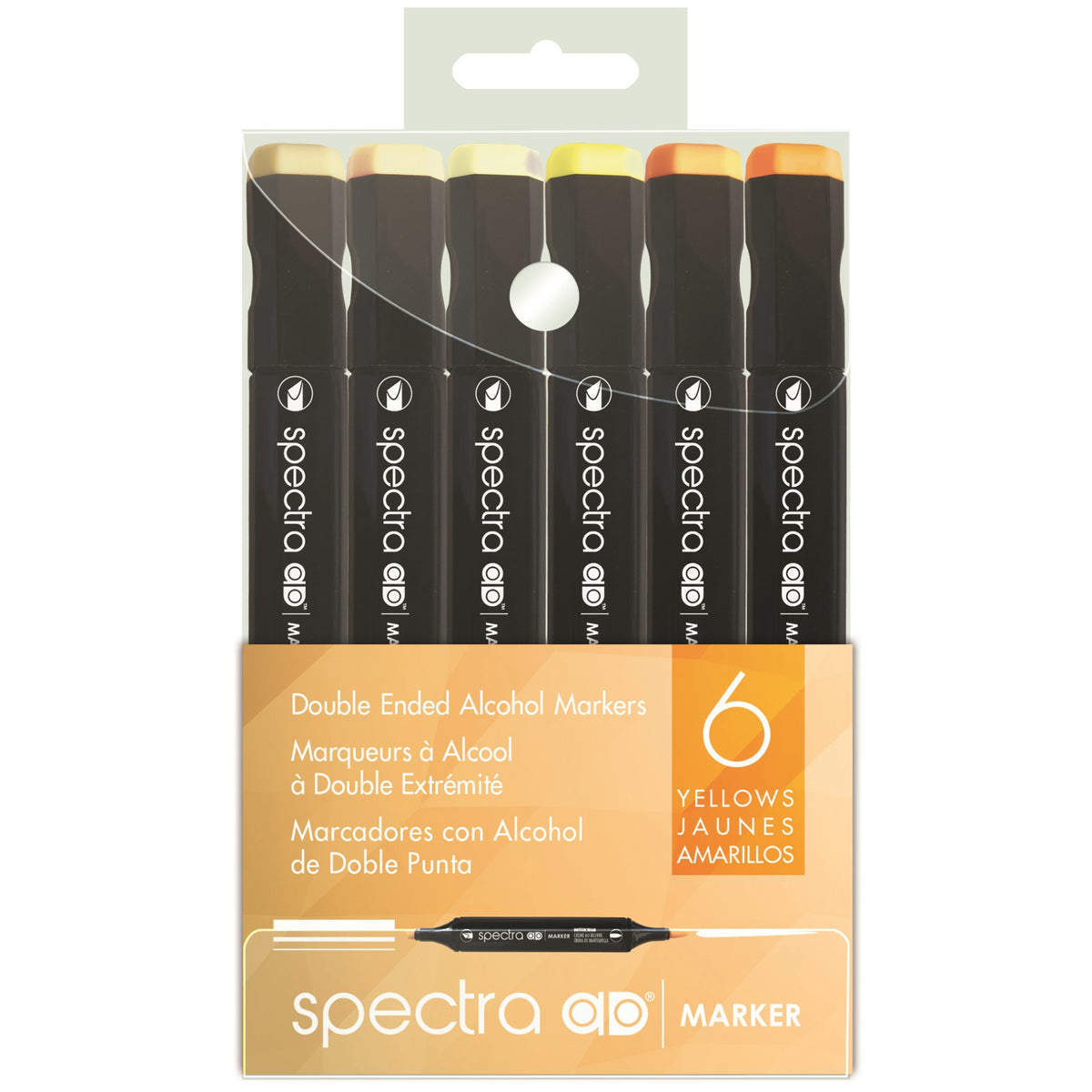 Spectra Ad Yellows 6/Set