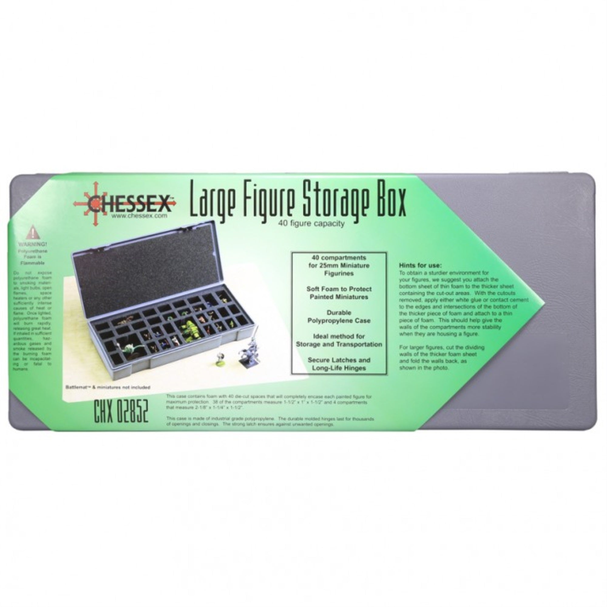 FigureStorage Box LG 40ct