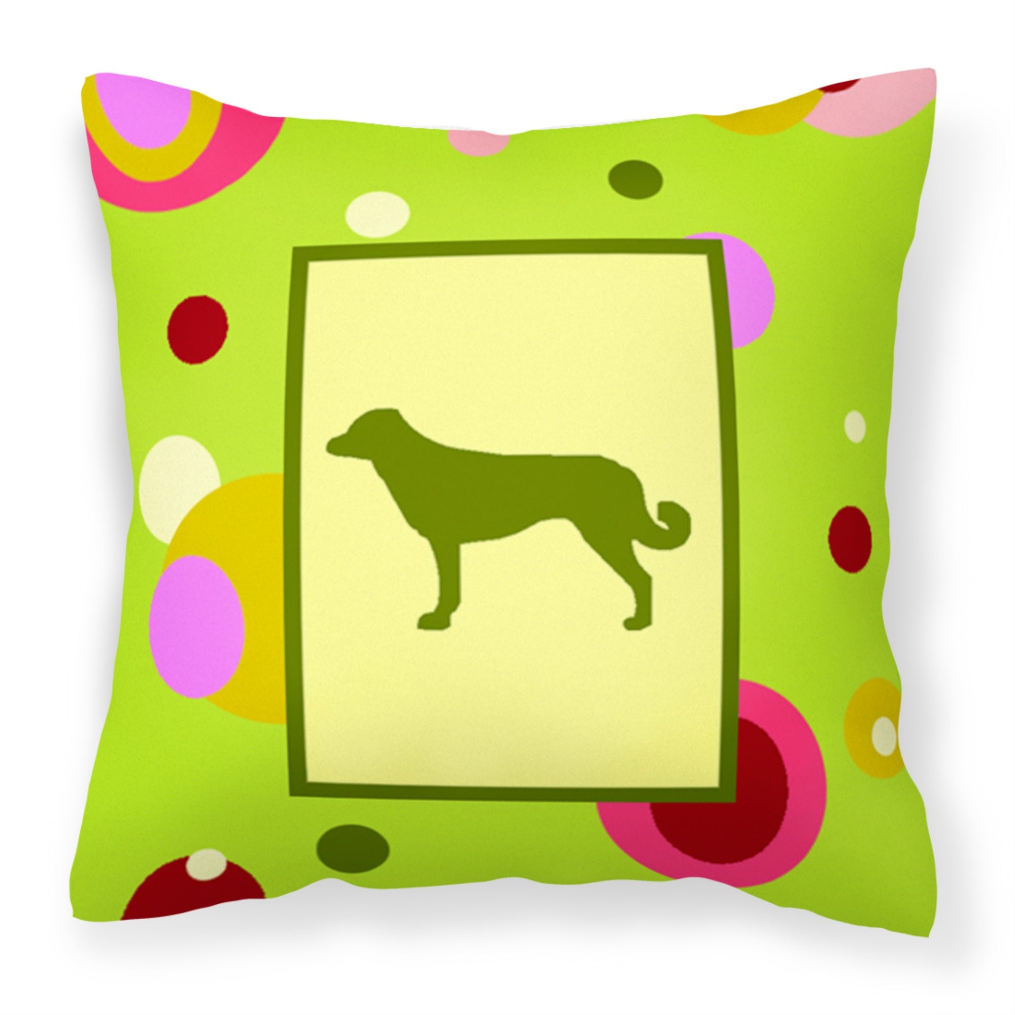 Caroline'S Treasures Ck1008Pw1414 Anatolian Shepherd Decorative Canvas Fabric Pillow, Large, Multicolor