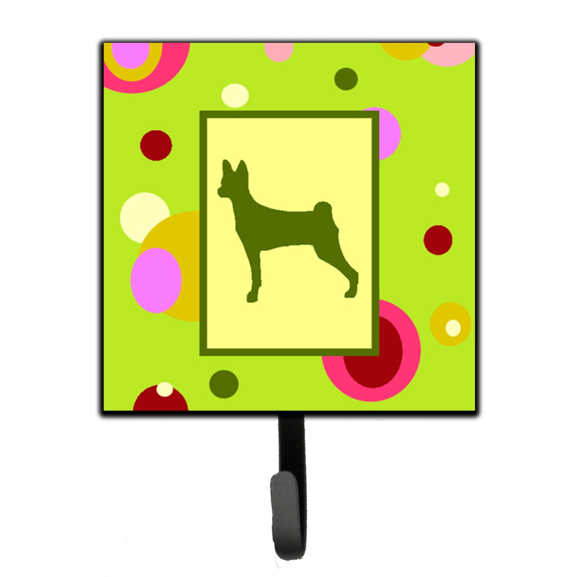 Caroline'S Treasures Ck1010Sh4 Basenji Leash Holder Or Key Hook, Small, Multicolor