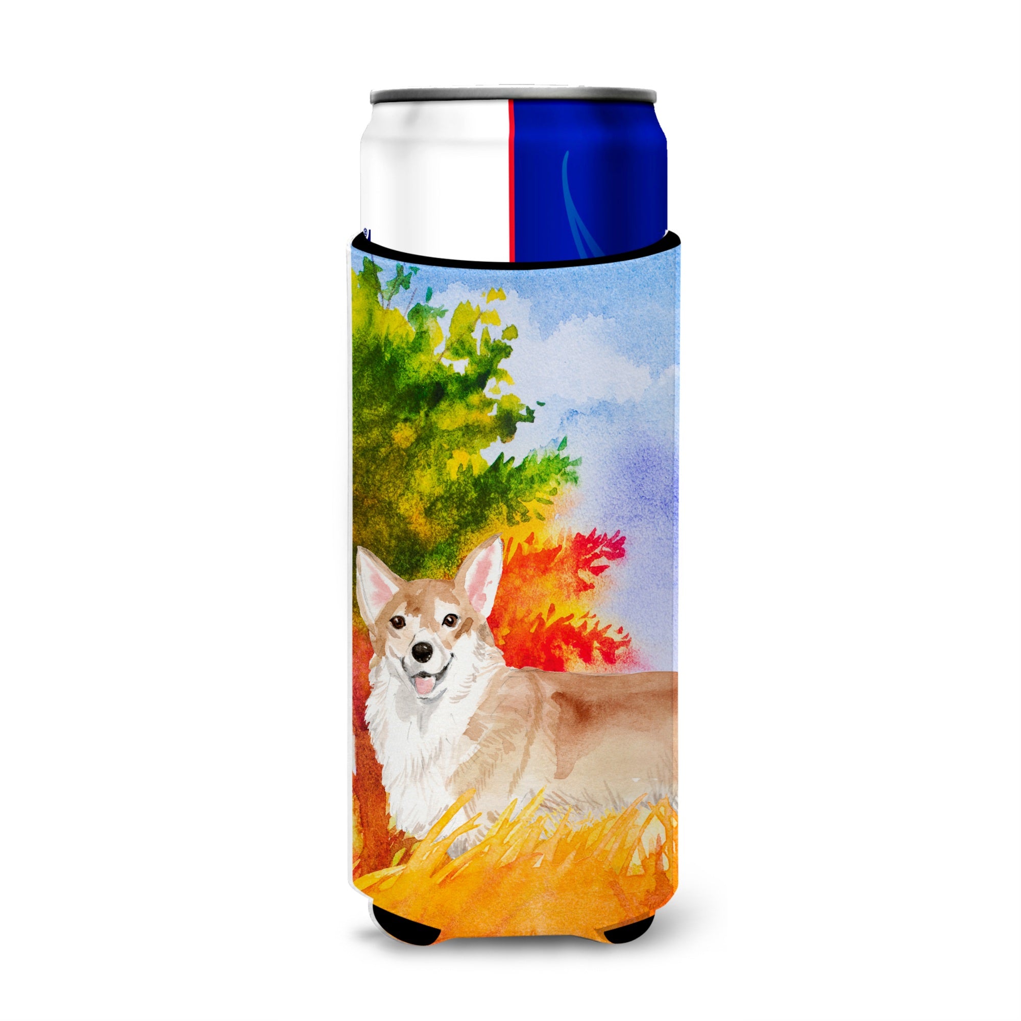 Caroline'S Treasures Ck1946Muk Michelob Ultra Hugger For Slim Cans Cold-Beverage-Koozies, Multicolor