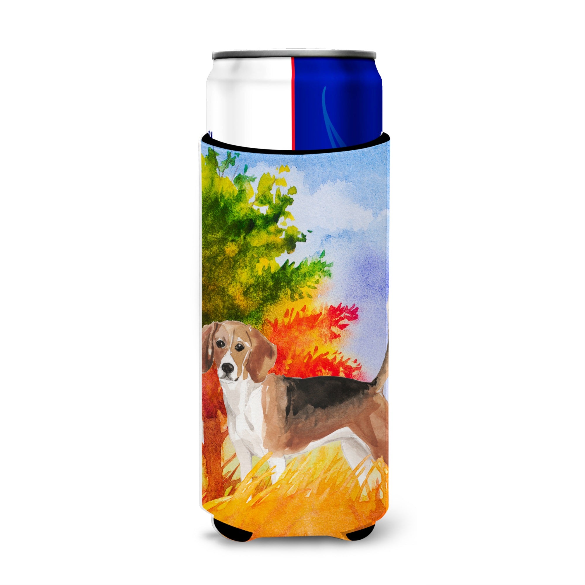 Caroline'S Treasures Ck1959Muk Michelob Ultra Hugger For Slim Cans Cold-Beverage-Koozies, Multicolor