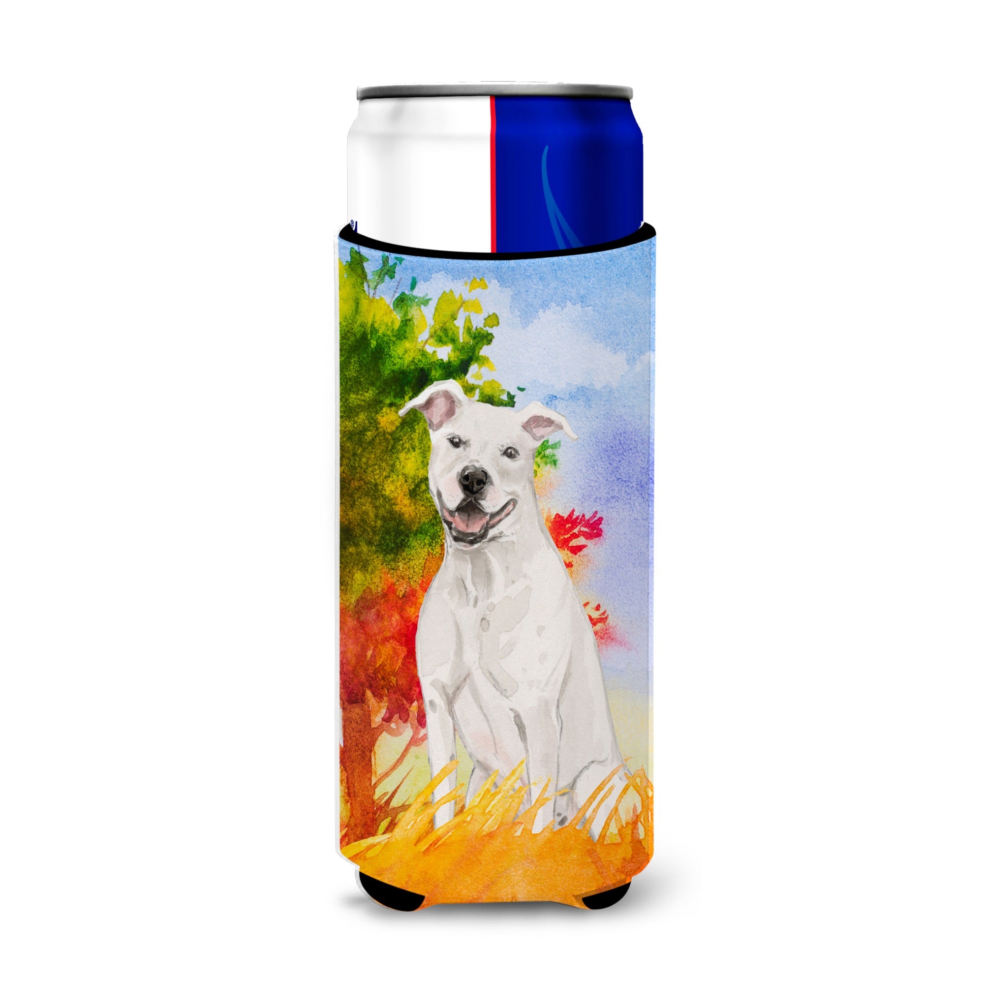 Caroline'S Treasures Ck1961Muk Michelob Ultra Hugger For Slim Cans Cold-Beverage-Koozies, Multicolor