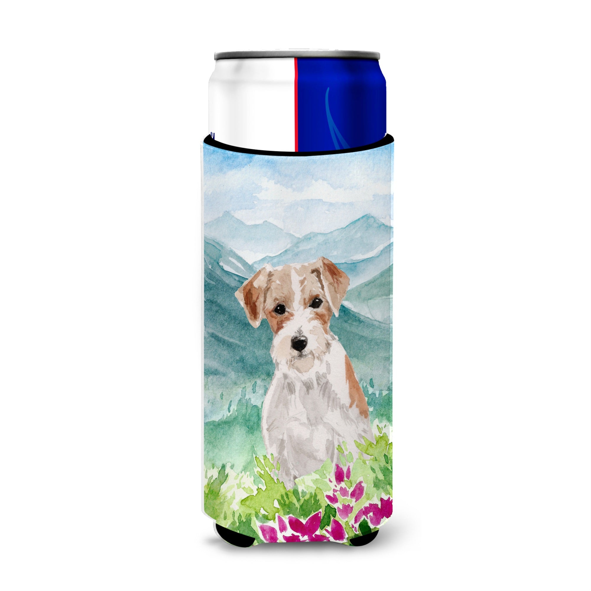 Caroline'S Treasures Ck1963Muk Michelob Ultra Hugger For Slim Cans Cold-Beverage-Koozies, Multicolor