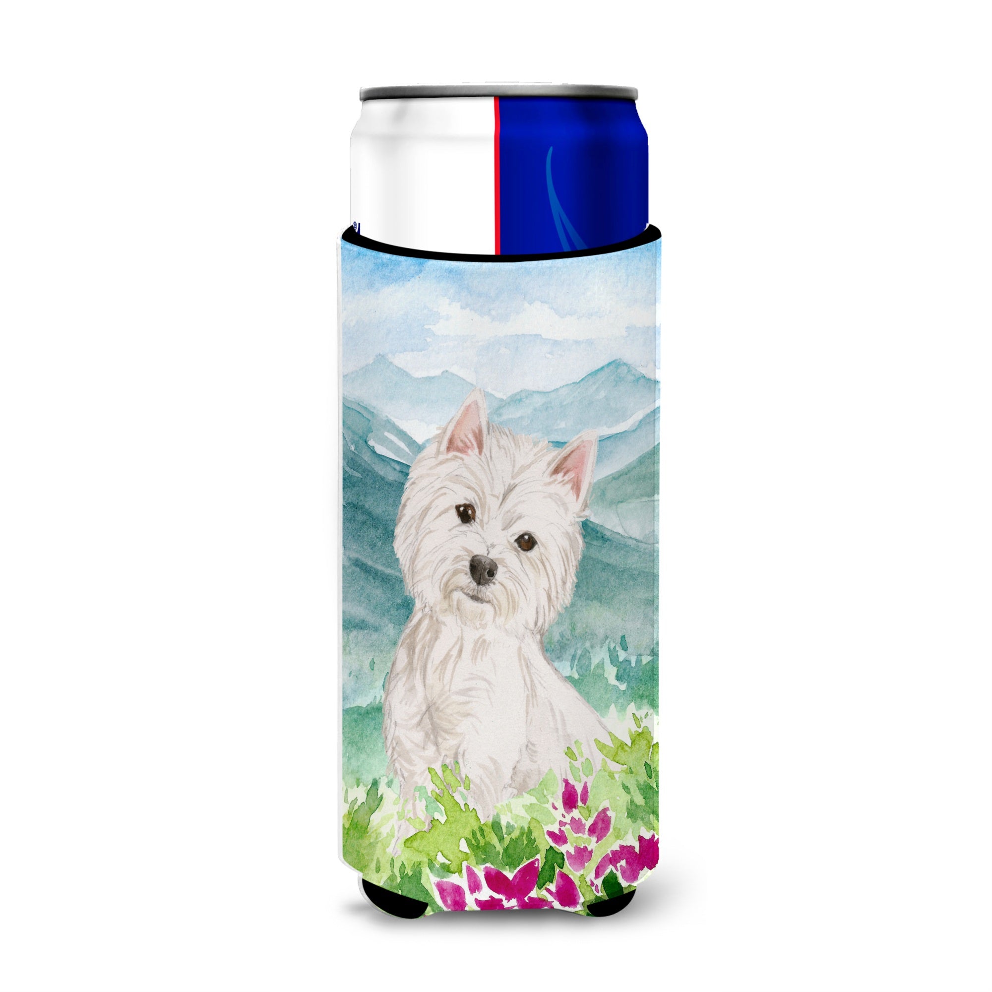 Caroline'S Treasures Ck1965Muk Michelob Ultra Hugger For Slim Cans Cold-Beverage-Koozies, Multicolor