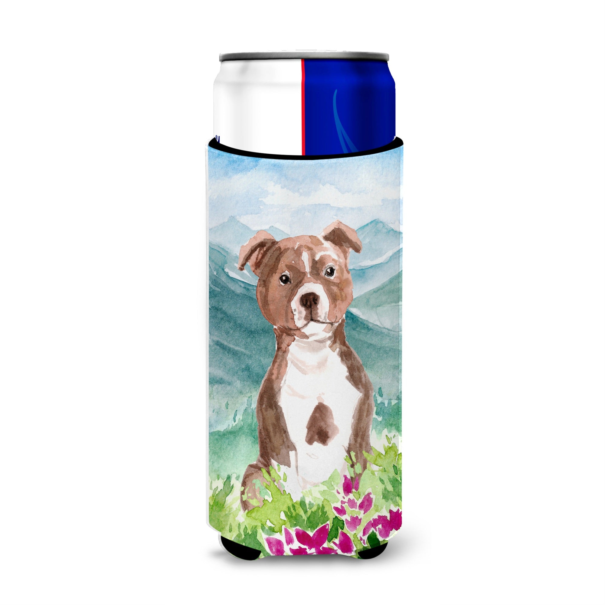 Caroline'S Treasures Ck1968Muk Michelob Ultra Hugger For Slim Cans Cold-Beverage-Koozies, Multicolor