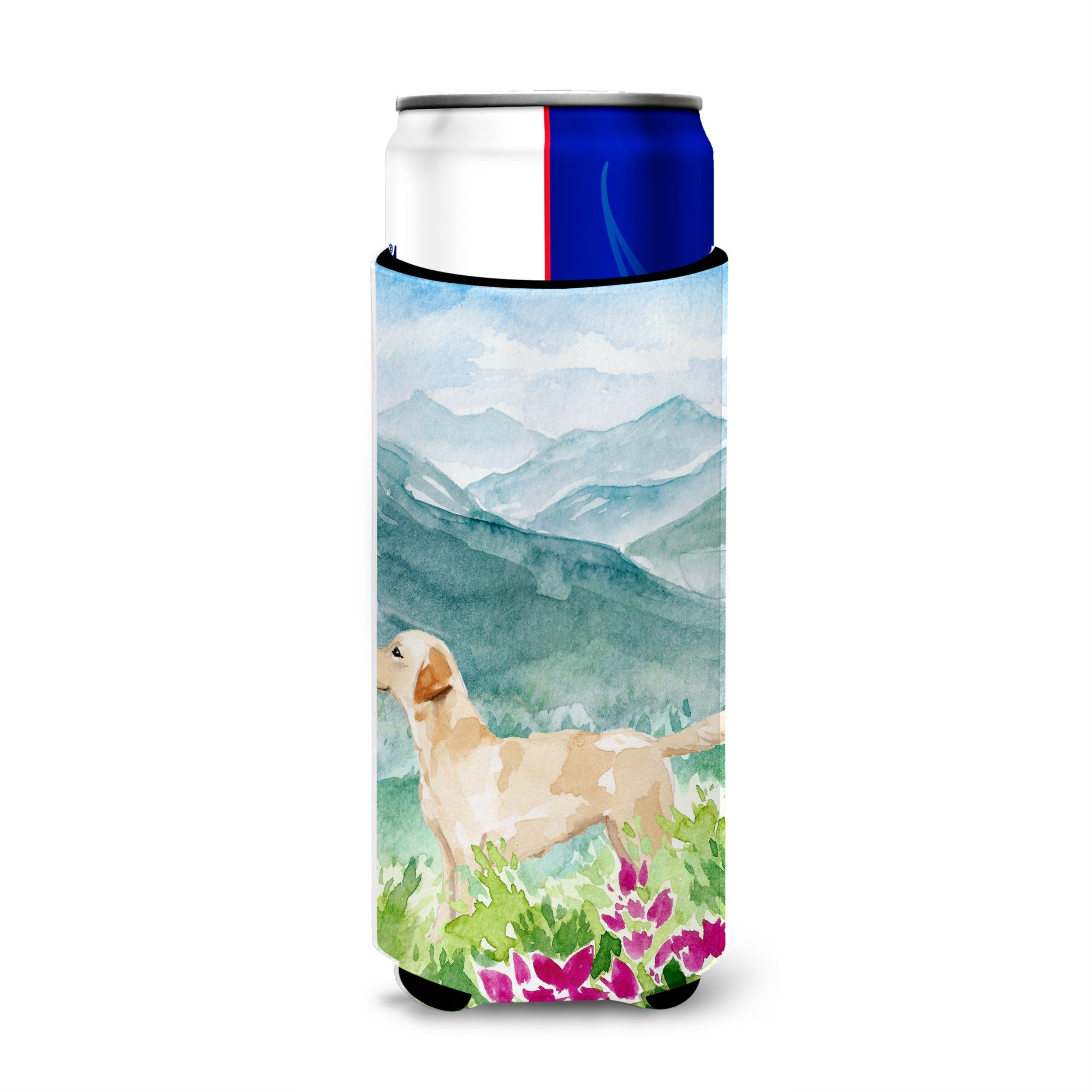 Caroline'S Treasures Ck1973Muk Michelob Ultra Hugger For Slim Cans Cold-Beverage-Koozies, Multicolor