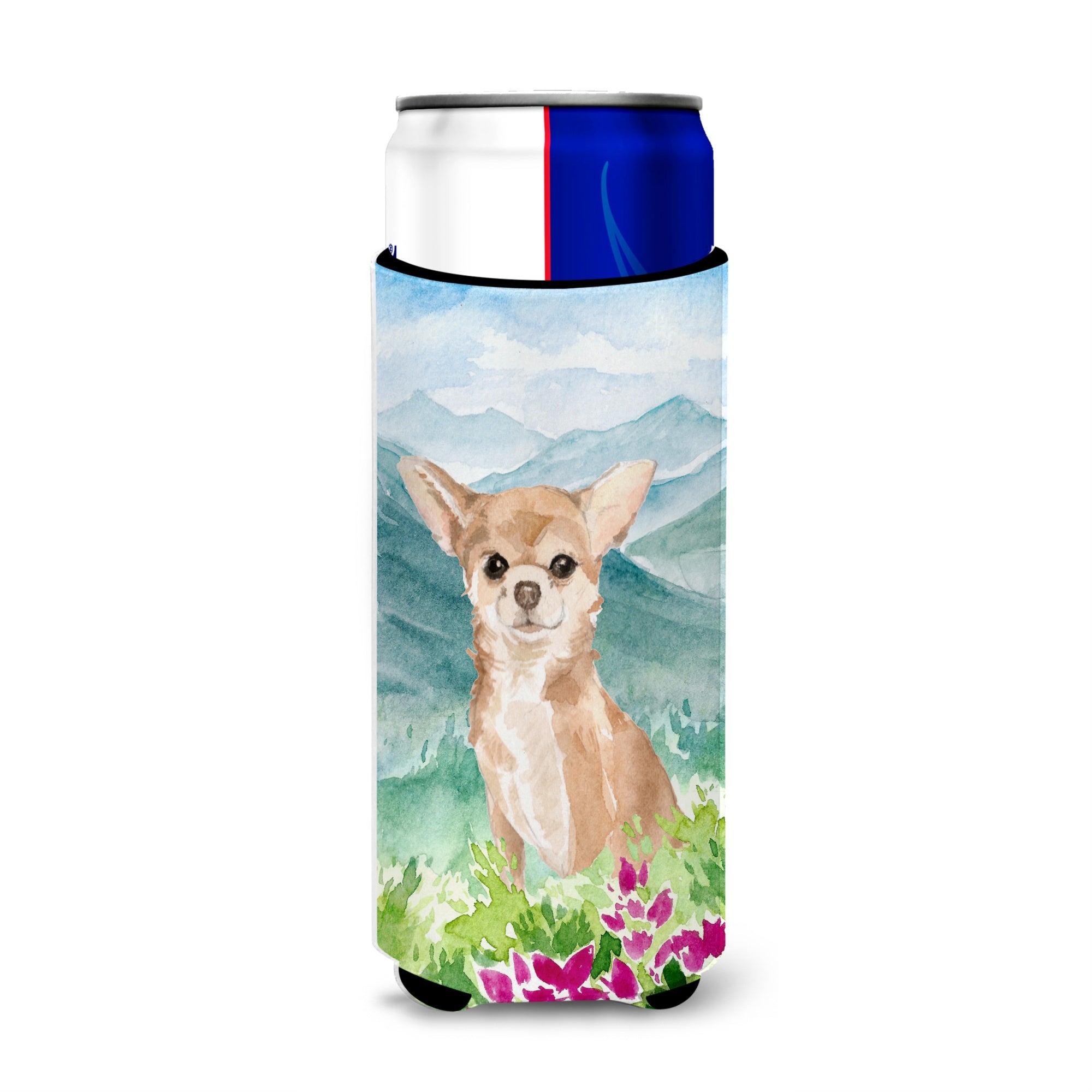 Caroline'S Treasures Ck1983Muk Michelob Ultra Hugger For Slim Cans Cold-Beverage-Koozies, Multicolor