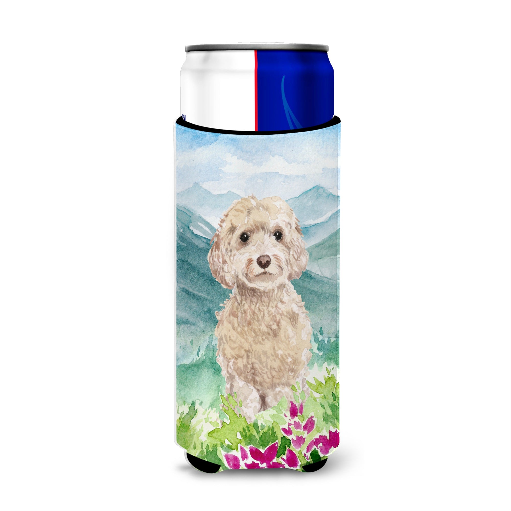 Caroline'S Treasures Ck1984Muk Michelob Ultra Hugger For Slim Cans Cold-Beverage-Koozies, Multicolor