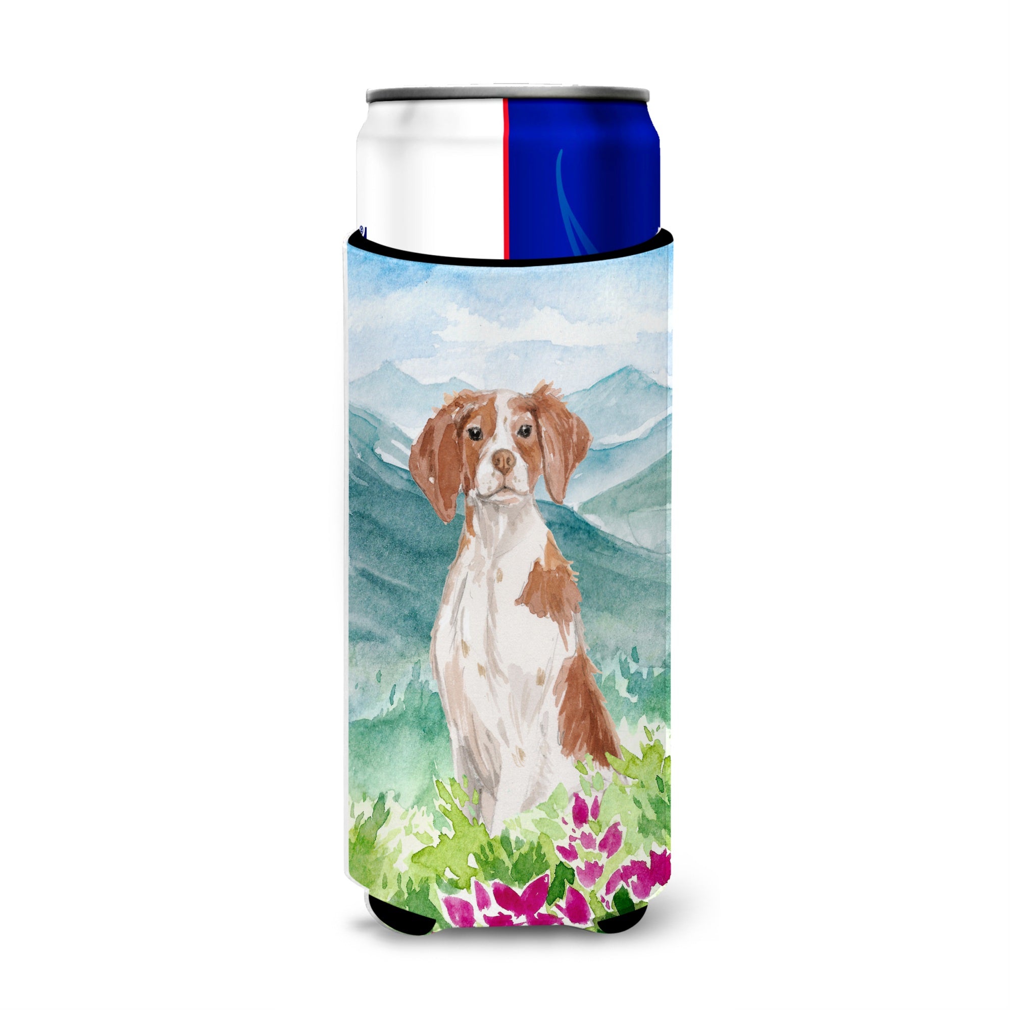 Caroline'S Treasures Ck1989Muk Michelob Ultra Hugger For Slim Cans Cold-Beverage-Koozies, Multicolor