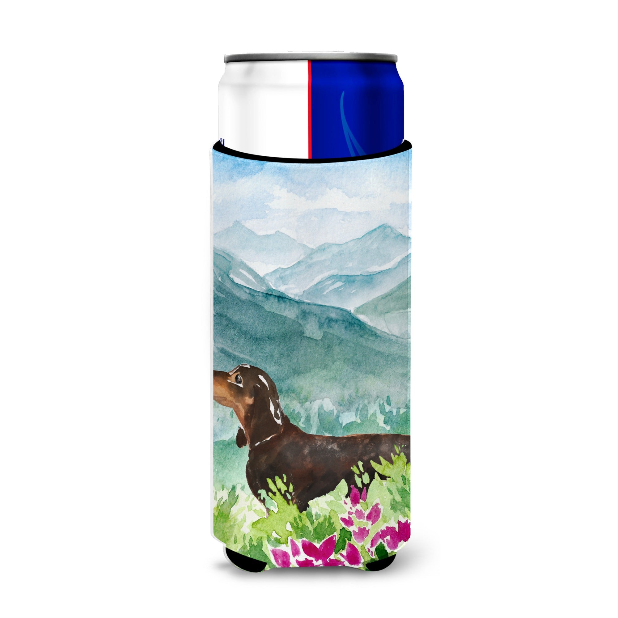 Caroline'S Treasures Ck1993Muk Michelob Ultra Hugger For Slim Cans Cold-Beverage-Koozies, Multicolor