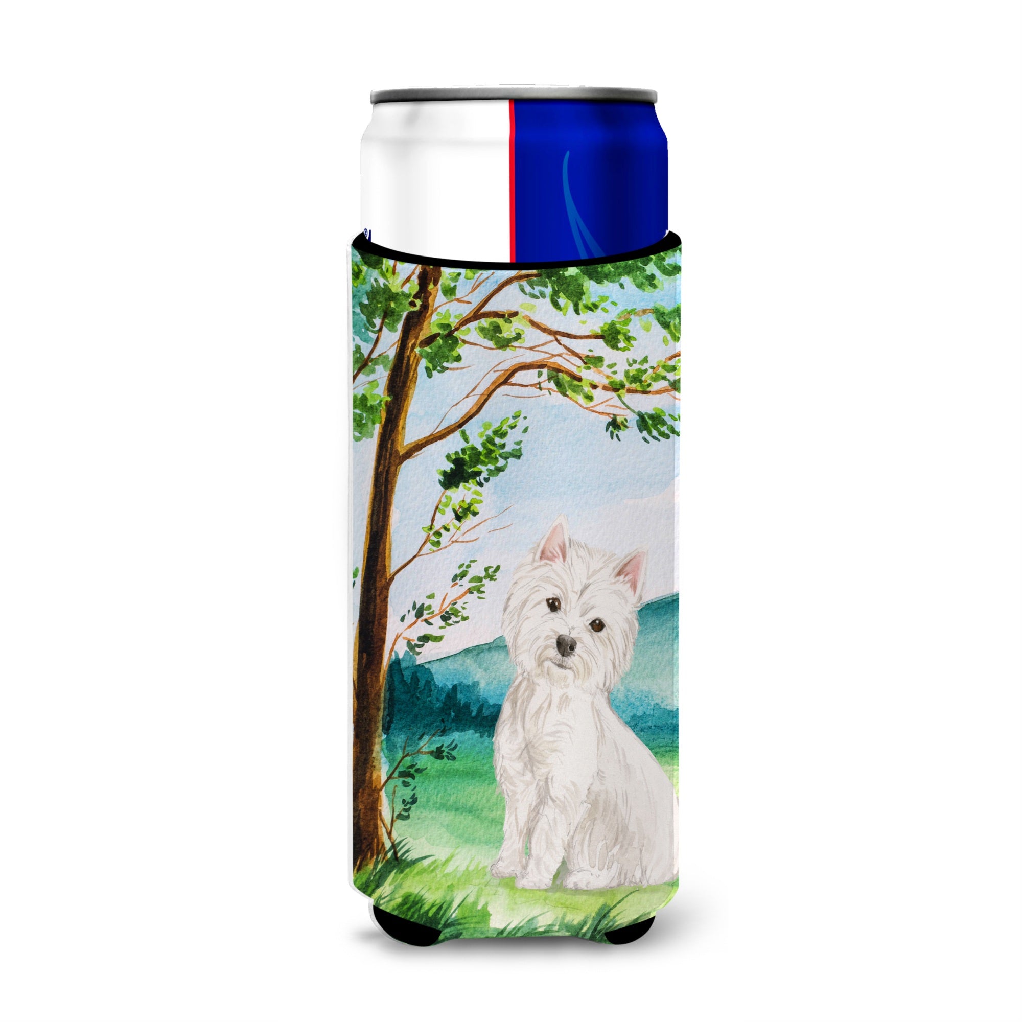 Caroline'S Treasures Ck2000Muk Michelob Ultra Hugger For Slim Cans Cold-Beverage-Koozies, Multicolor