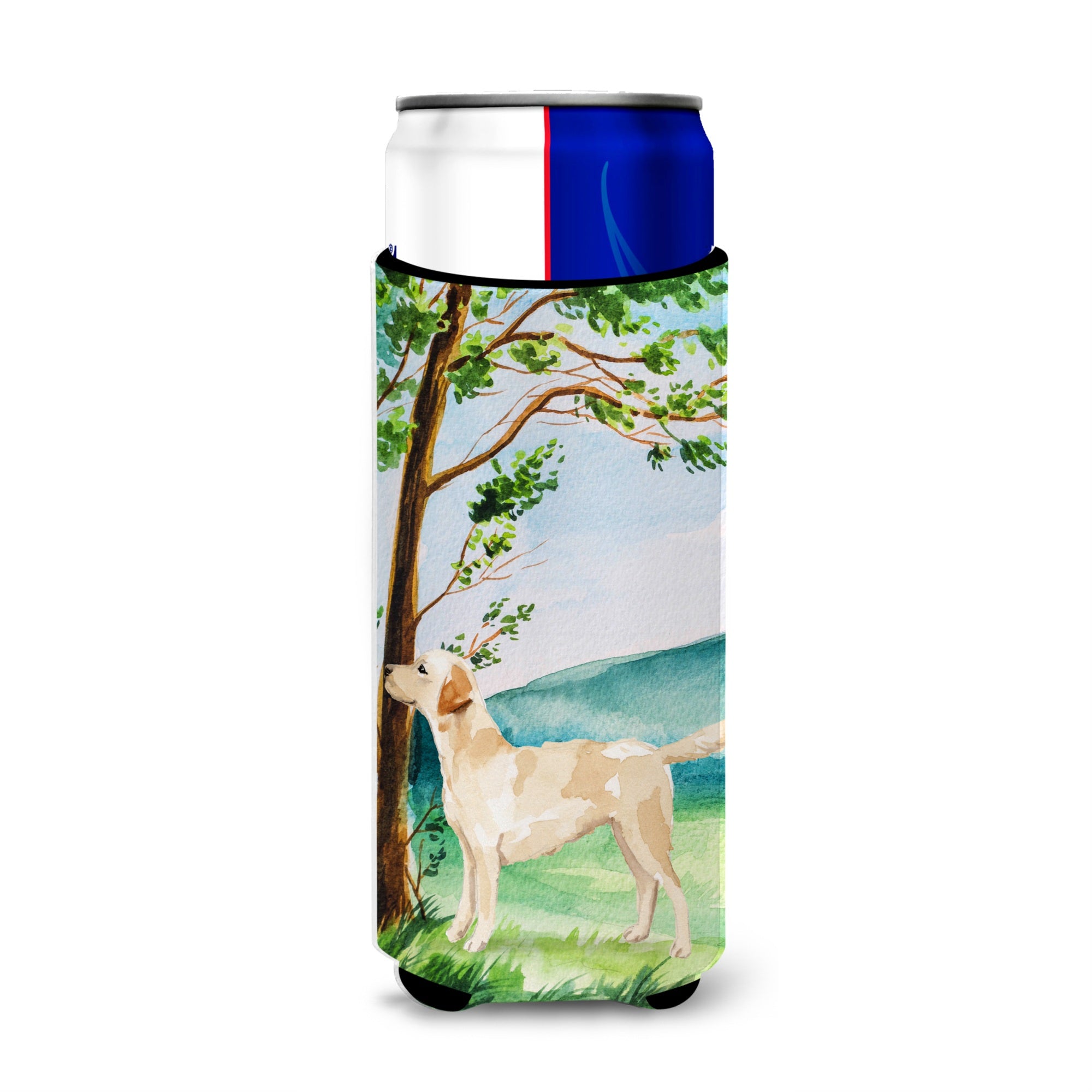 Caroline'S Treasures Ck2008Muk Michelob Ultra Hugger For Slim Cans Cold-Beverage-Koozies, Multicolor