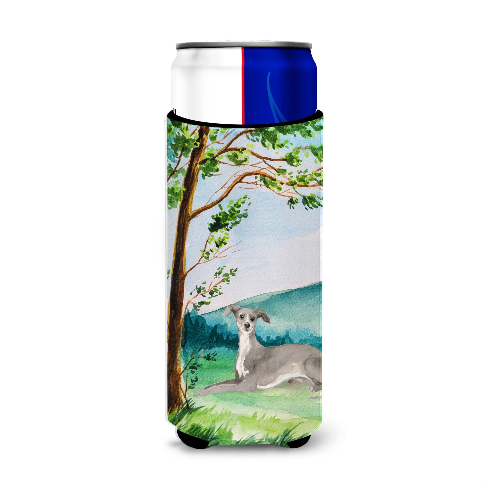 Caroline'S Treasures Ck2009Muk Michelob Ultra Hugger For Slim Cans Cold-Beverage-Koozies, Multicolor