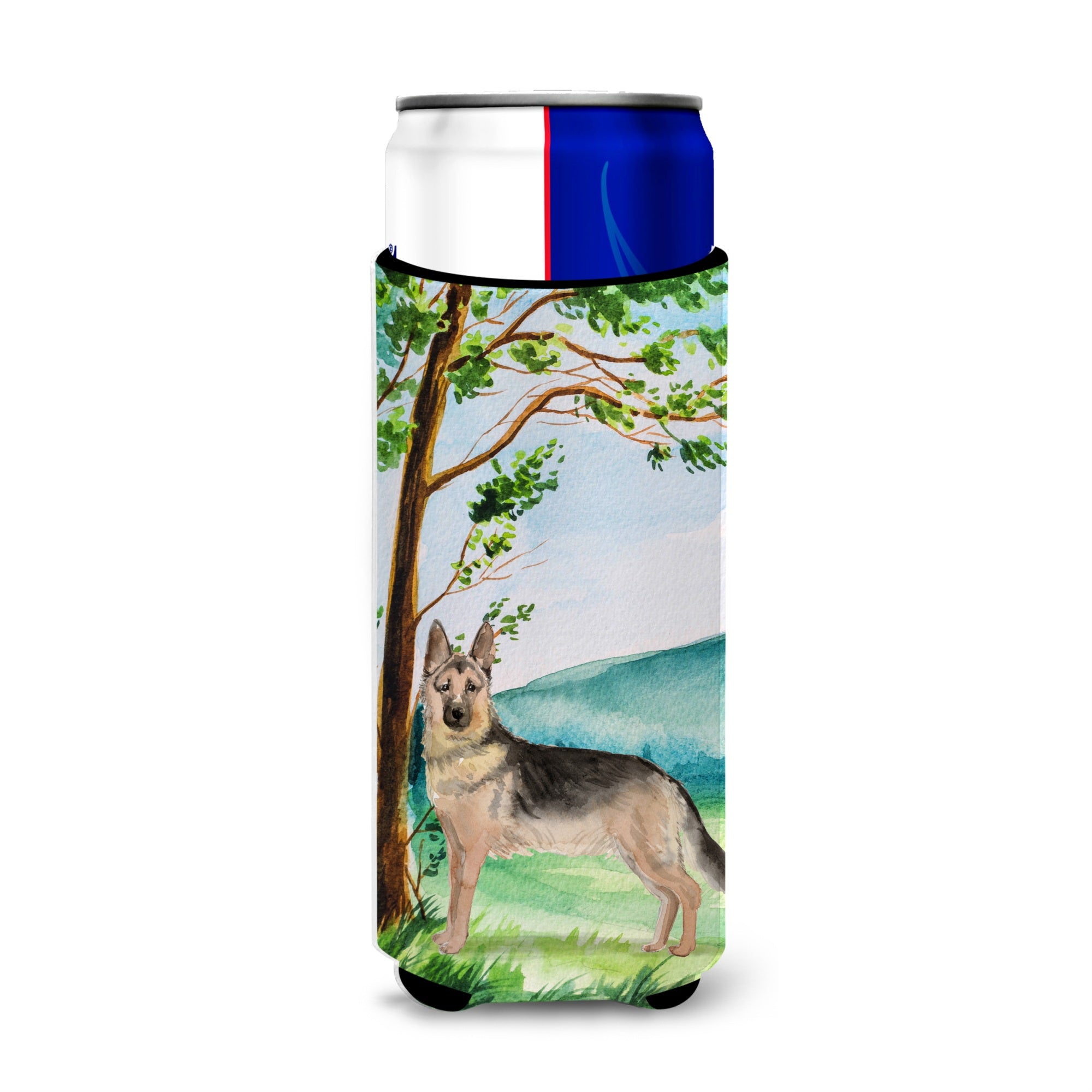 Caroline'S Treasures Ck2012Muk Michelob Ultra Hugger For Slim Cans Cold-Beverage-Koozies, Multicolor