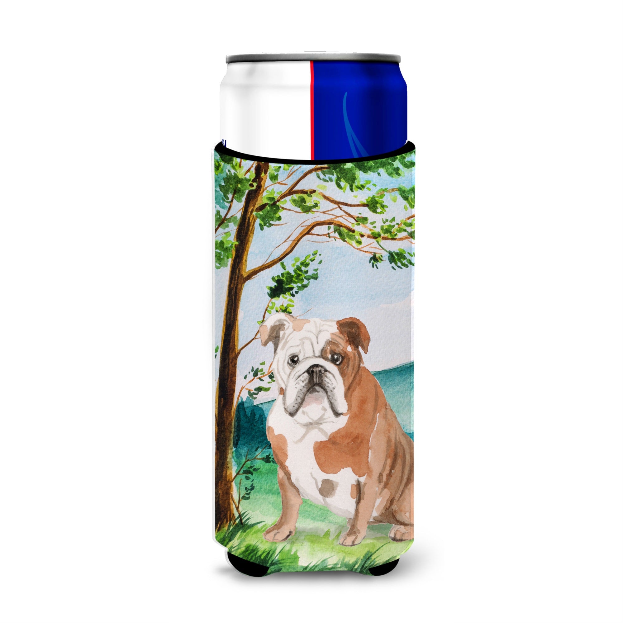 Caroline'S Treasures Ck2014Muk Michelob Ultra Hugger For Slim Cans Cold-Beverage-Koozies, Multicolor