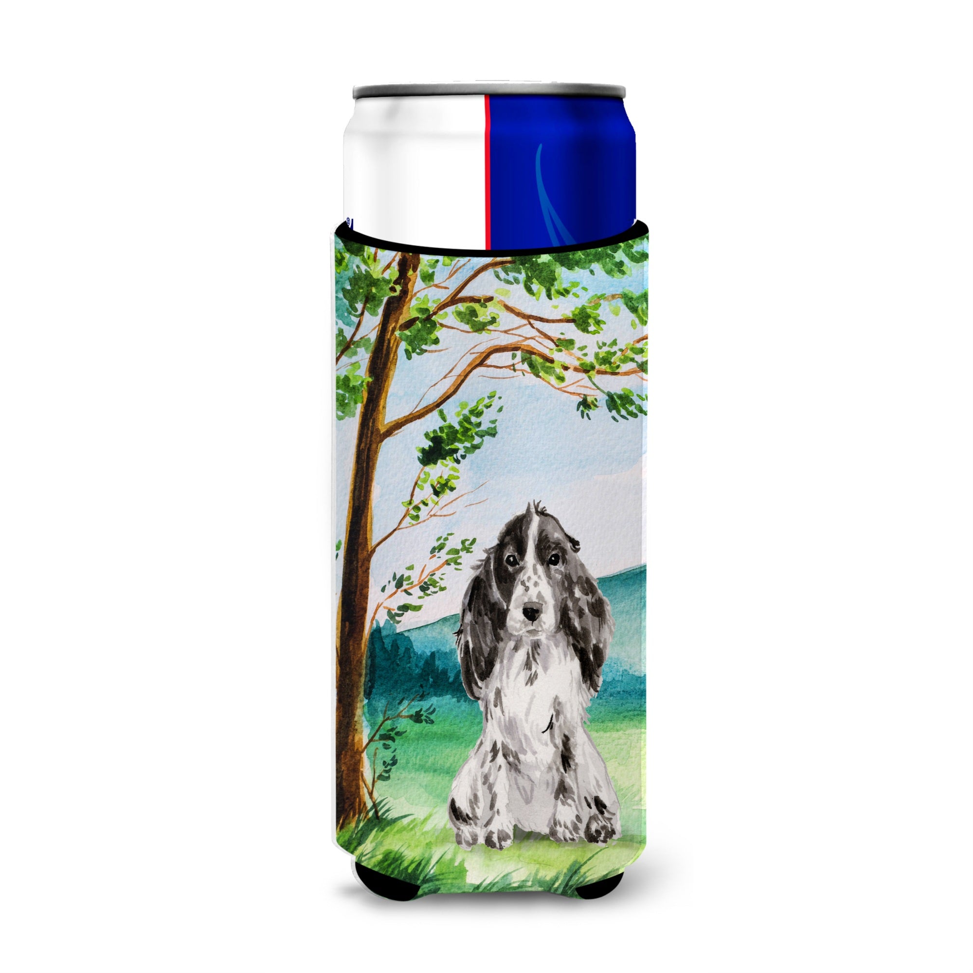 Caroline'S Treasures Ck2017Muk Michelob Ultra Hugger For Slim Cans Cold-Beverage-Koozies, Multicolor