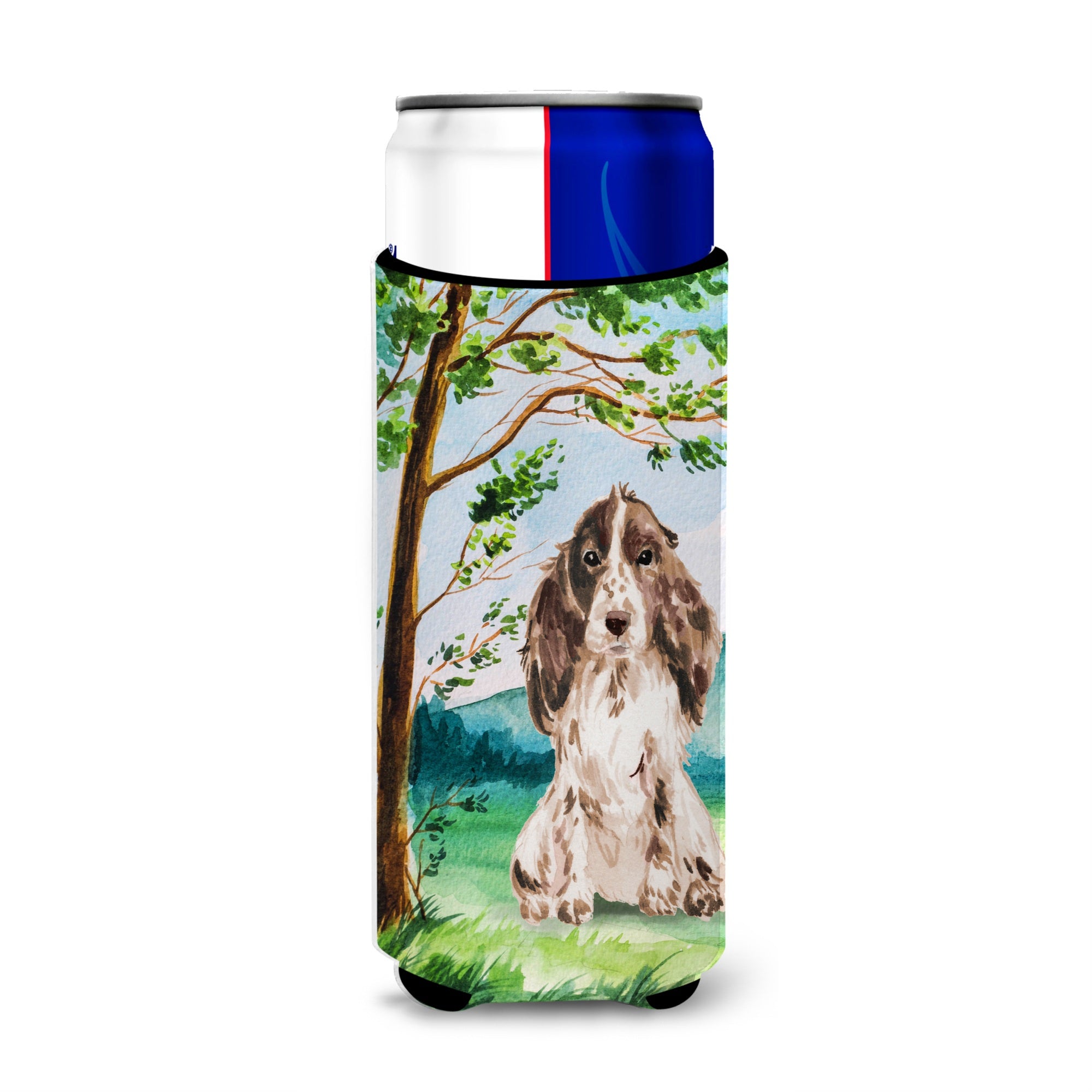 Caroline'S Treasures Ck2022Muk Michelob Ultra Hugger For Slim Cans Cold-Beverage-Koozies, Multicolor