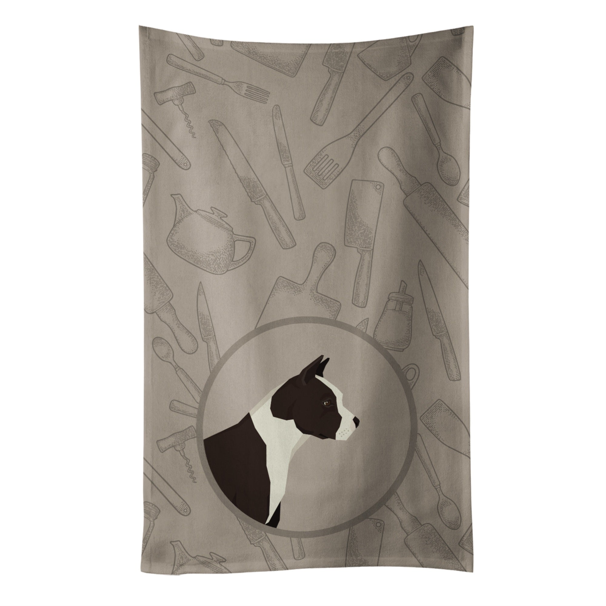 Caroline'S Treasures Ck2162Ktwl American Staffordshire Terrier In The Kitchen Kitchen Towel