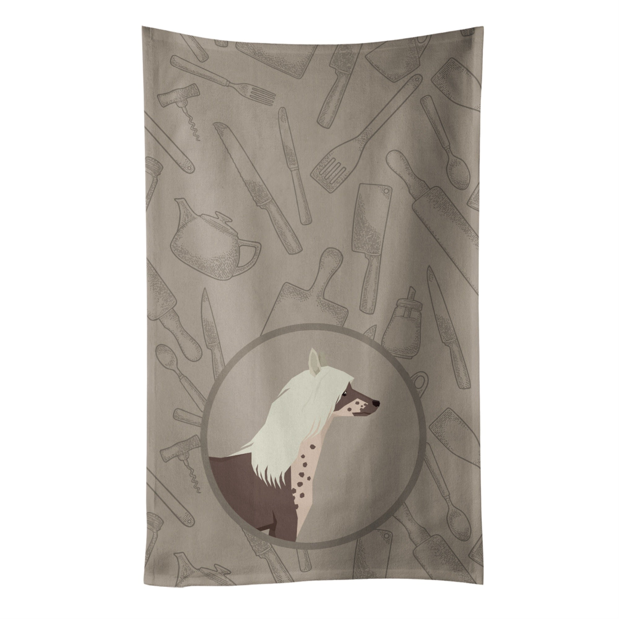 Caroline'S Treasures Ck2178Ktwl Chinese Crested In The Kitchen Kitchen Towel