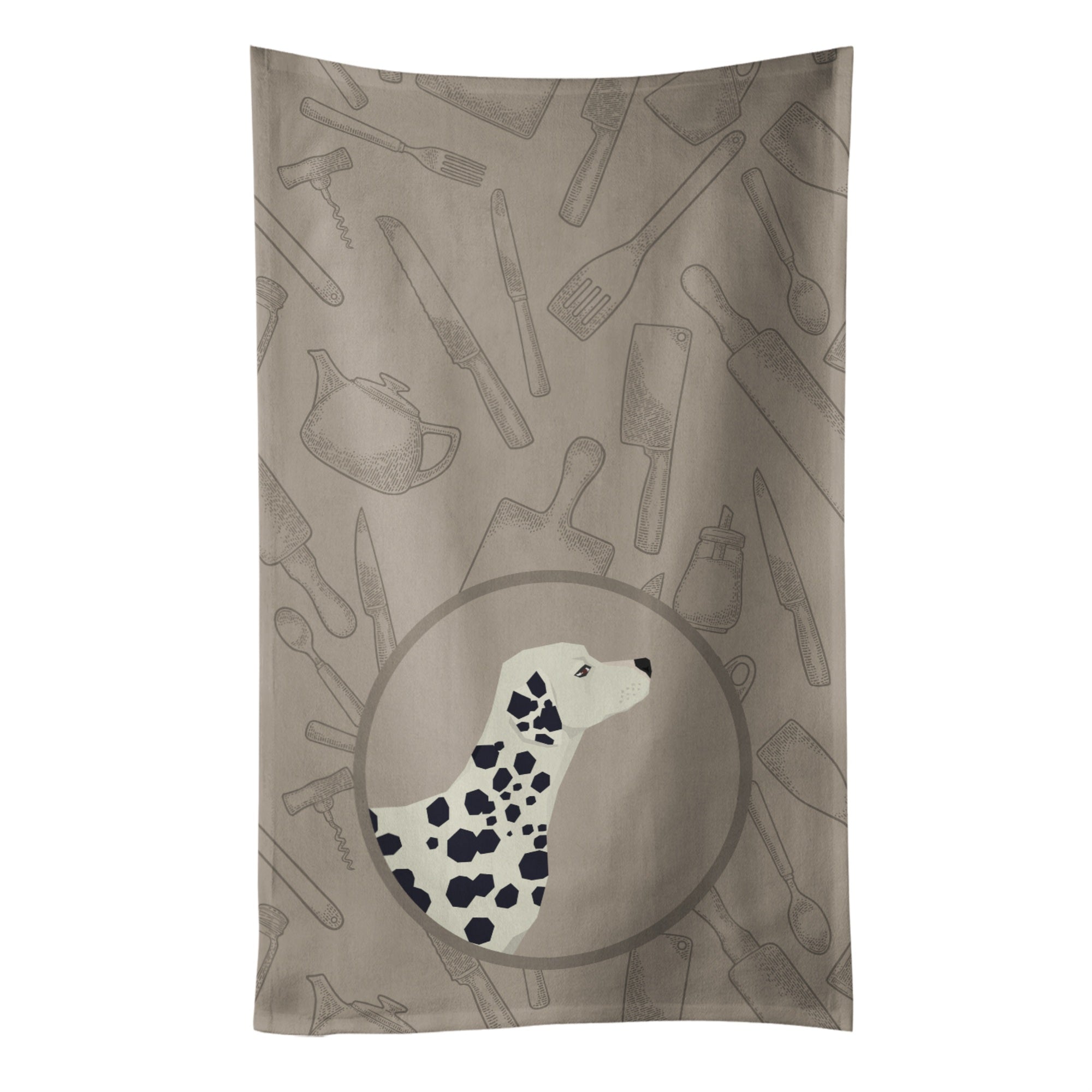Caroline'S Treasures Ck2181Ktwl Dalmatian In The Kitchen Kitchen Towel