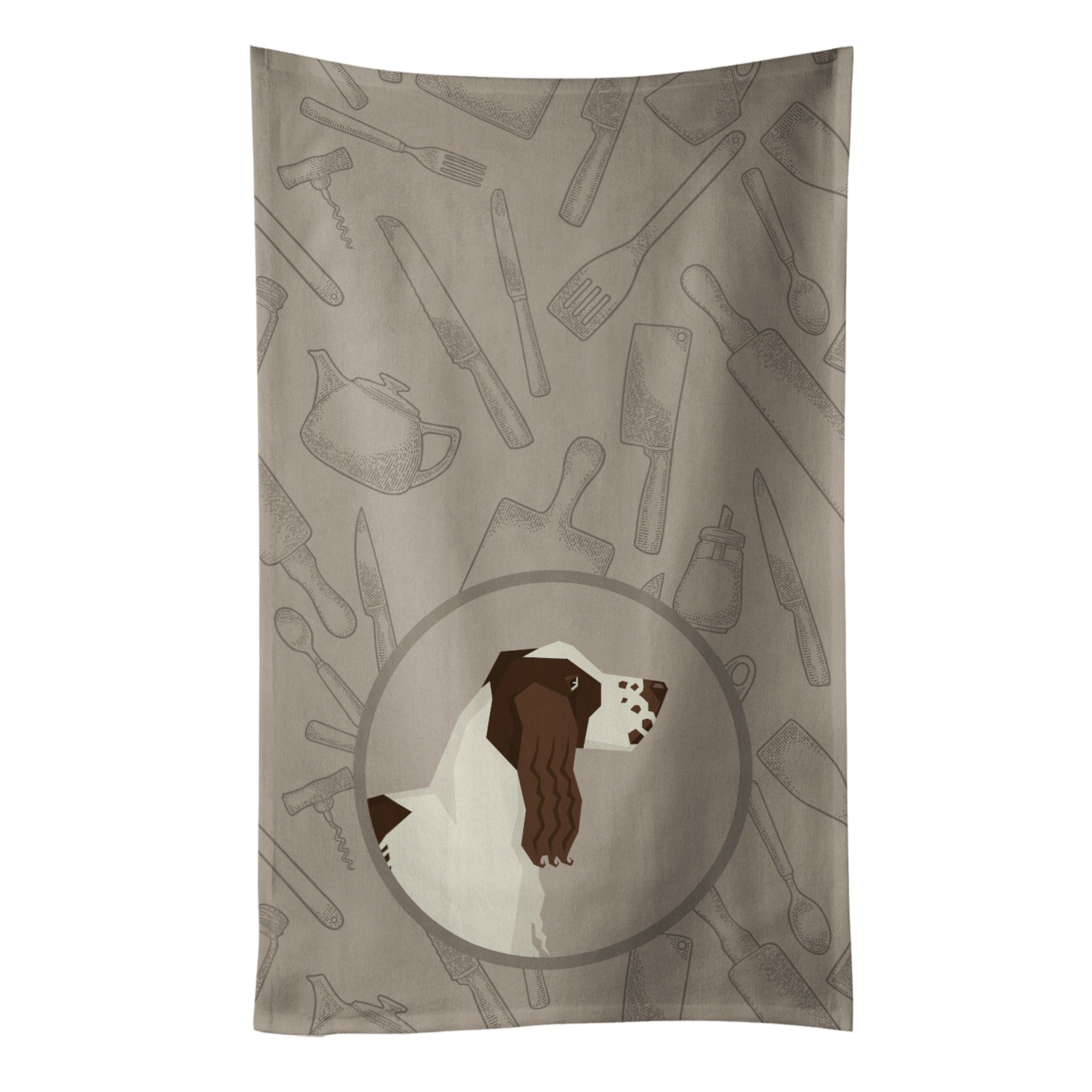 Caroline'S Treasures Ck2184Ktwl English Springer Spaniel In The Kitchen Kitchen Towel
