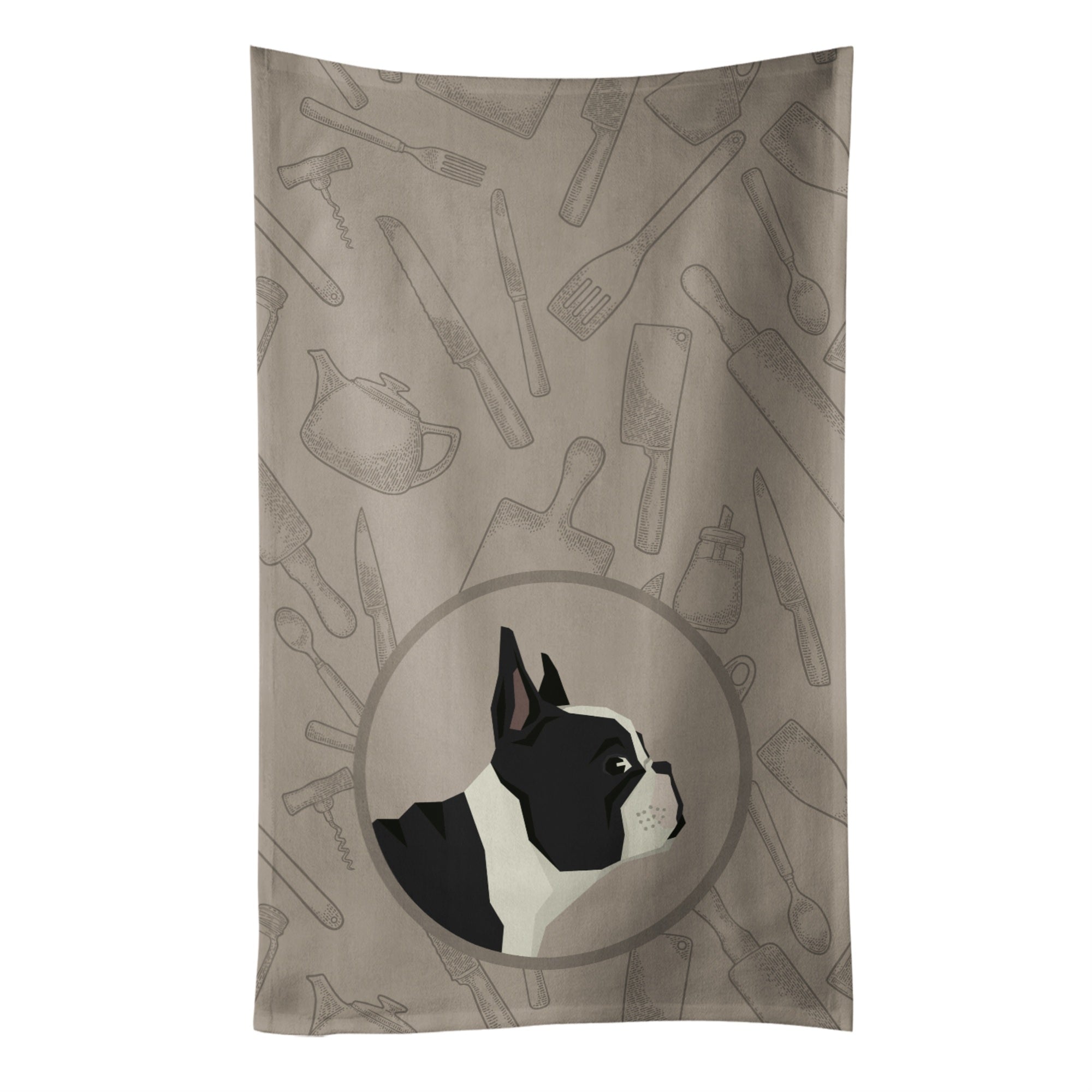 Caroline'S Treasures Ck2186Ktwl French Bulldog In The Kitchen Kitchen Towel