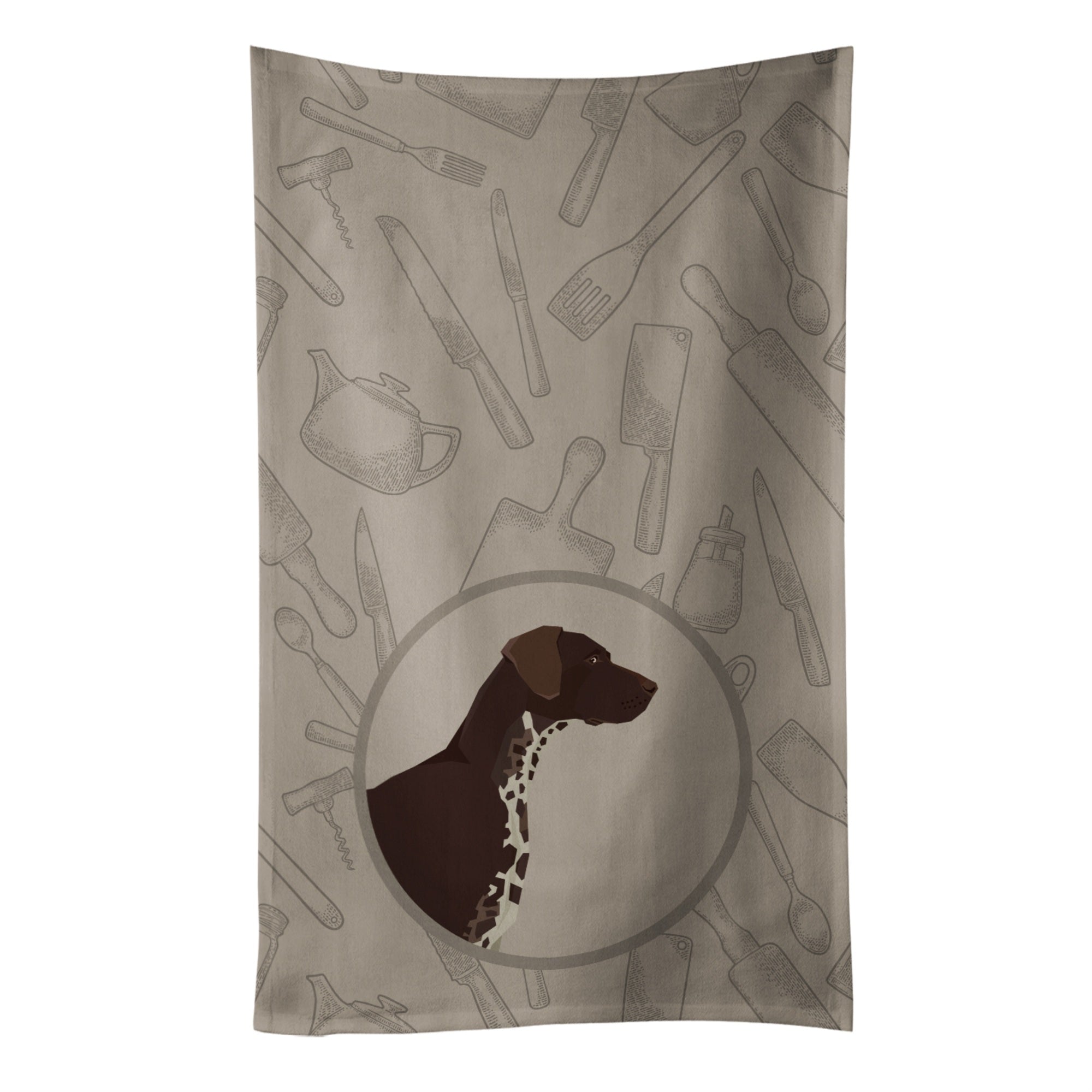 Caroline'S Treasures Ck2188Ktwl German Shorthaired Pointer In The Kitchen Kitchen Towel