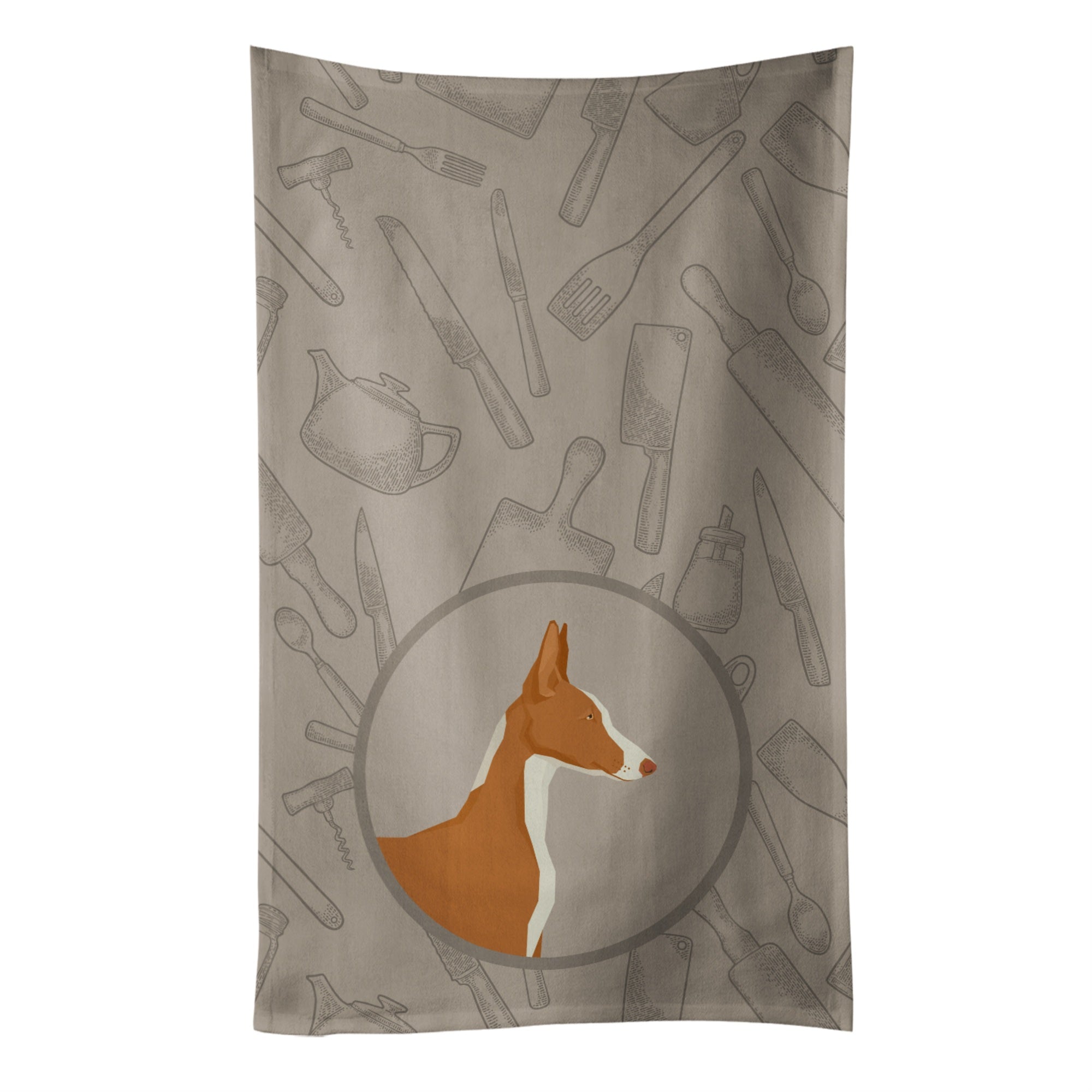 Caroline'S Treasures Ck2192Ktwl Ibizan Hound In The Kitchen Kitchen Towel