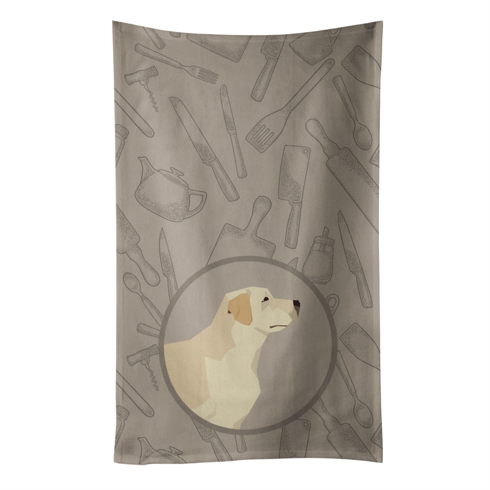 Caroline'S Treasures Ck2196Ktwl Labrador Retriever In The Kitchen Kitchen Towel