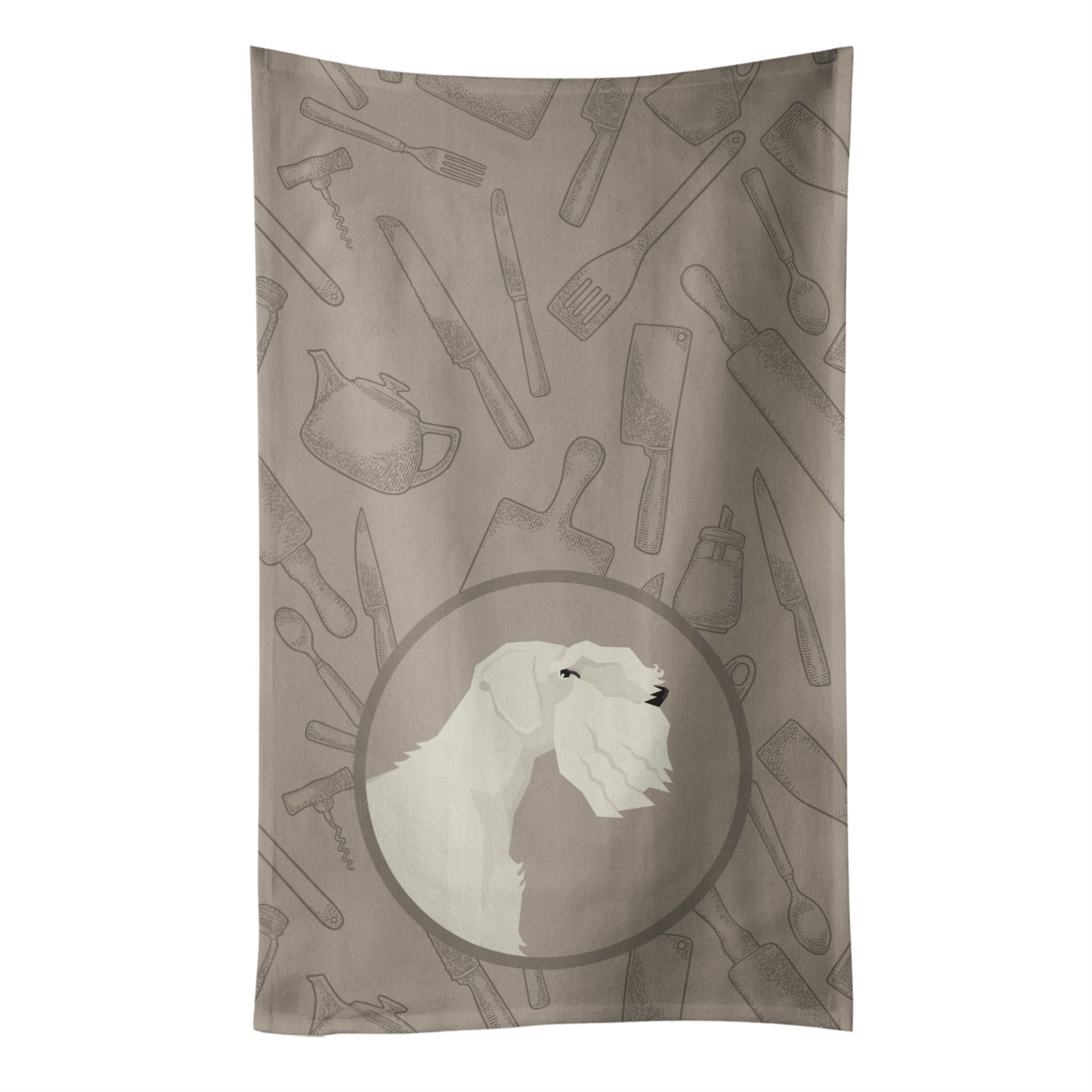 Caroline'S Treasures Ck2208Ktwl Sealyham Terrier In The Kitchen Kitchen Towel