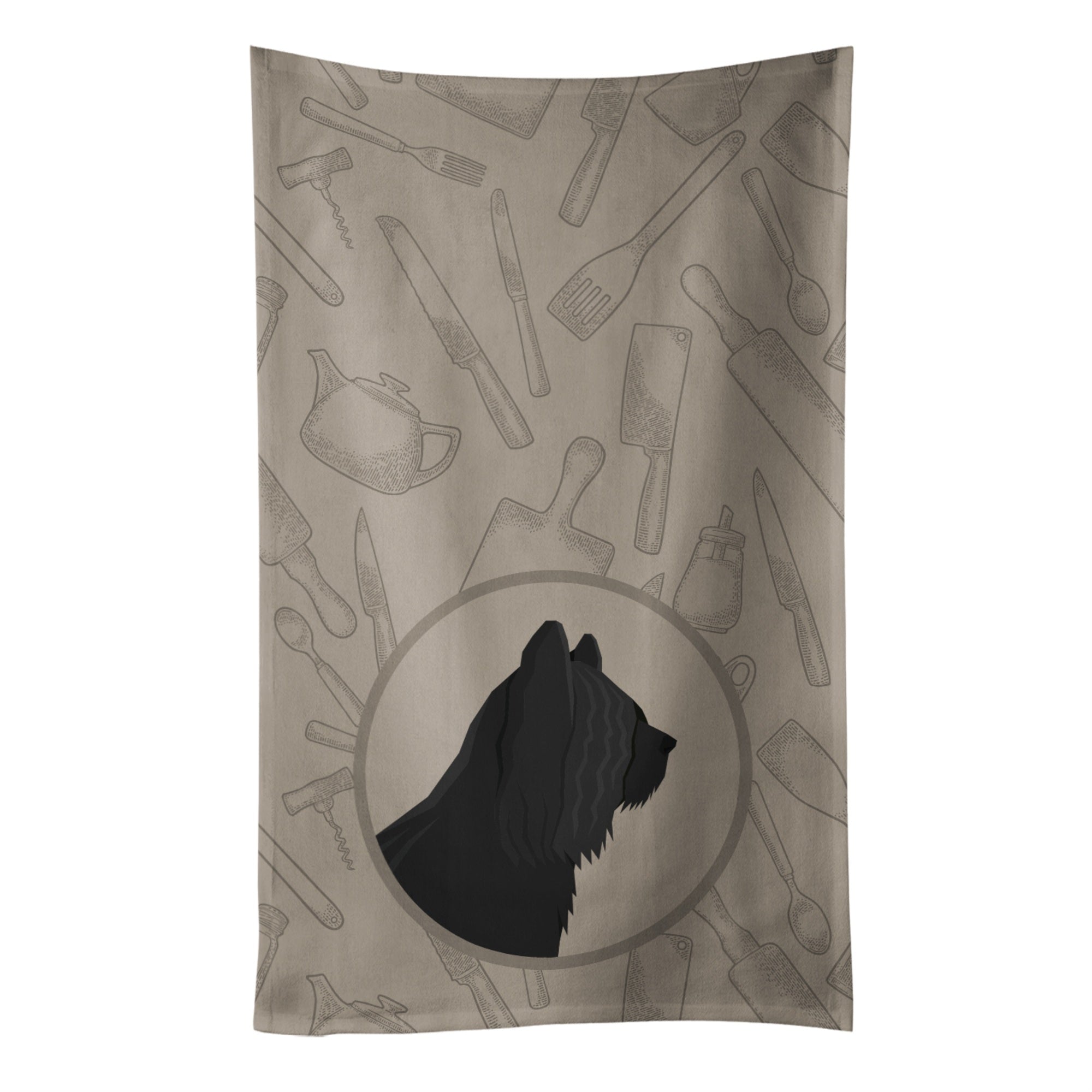 Caroline'S Treasures Ck2211Ktwl Skye Terrier In The Kitchen Kitchen Towel