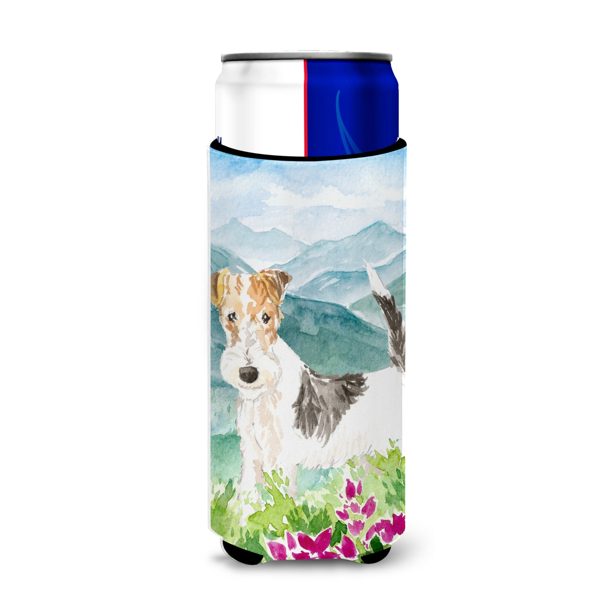 Caroline'S Treasures Ck2513Muk Michelob Ultra Hugger For Slim Cans Cold-Beverage-Koozies, Multicolor