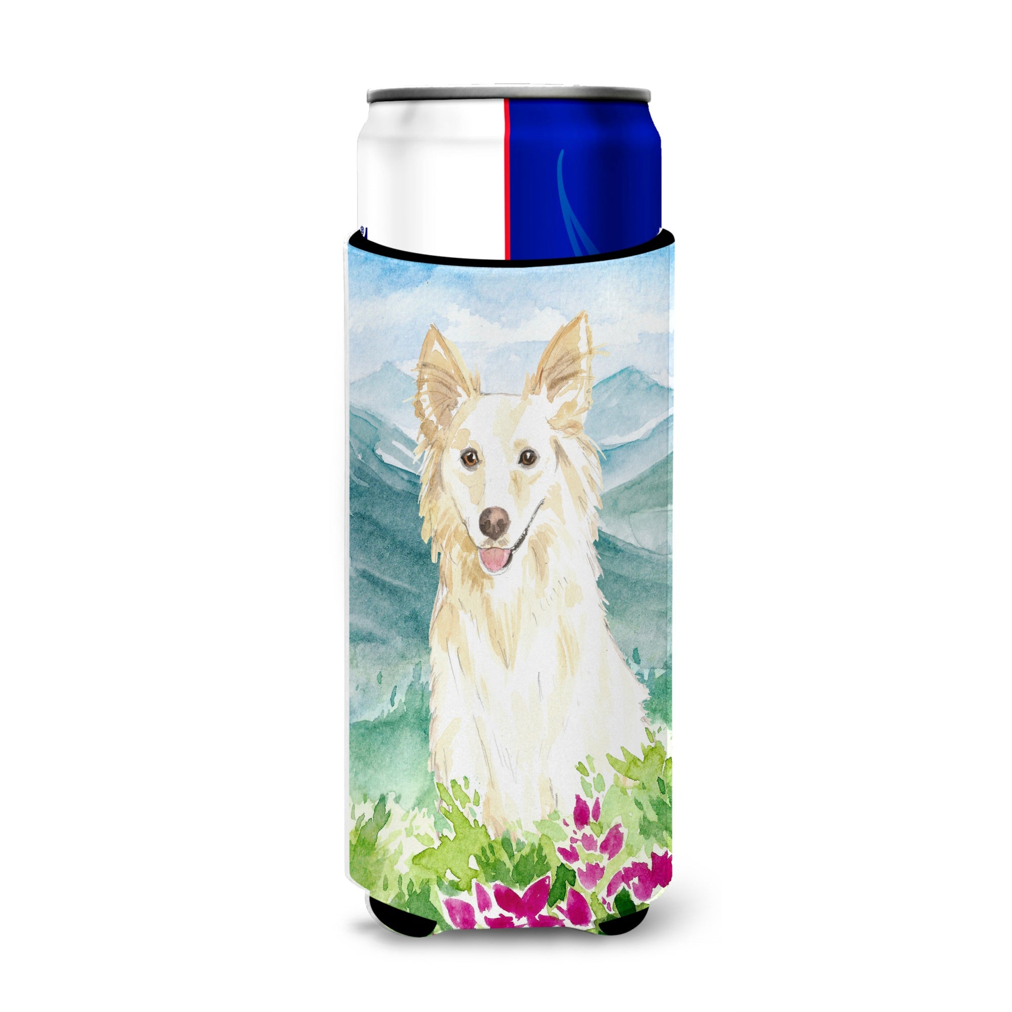 Caroline'S Treasures Ck2514Muk Michelob Ultra Hugger For Slim Cans Cold-Beverage-Koozies, Multicolor