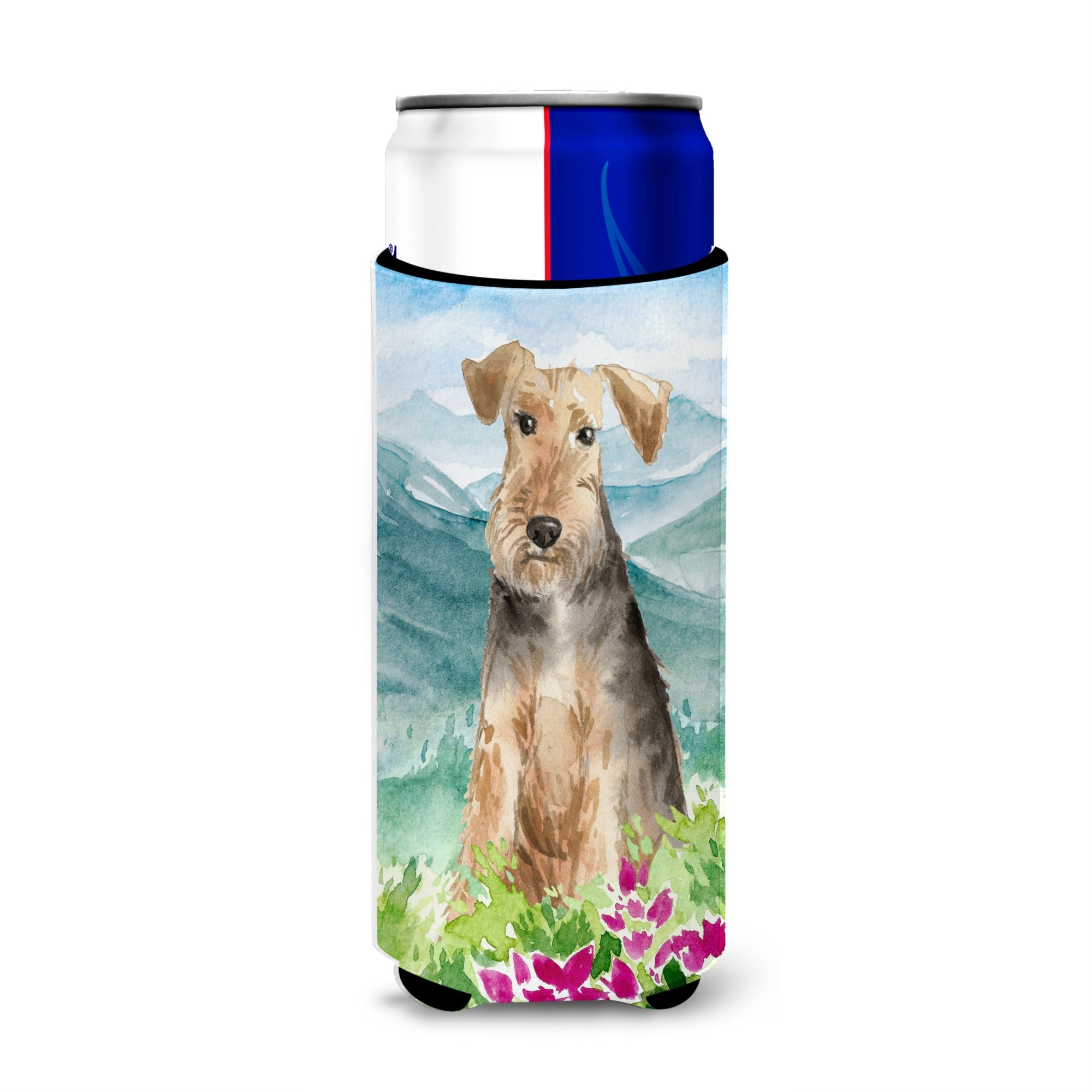 Caroline'S Treasures Ck2516Muk Michelob Ultra Hugger For Slim Cans Cold-Beverage-Koozies, Multicolor