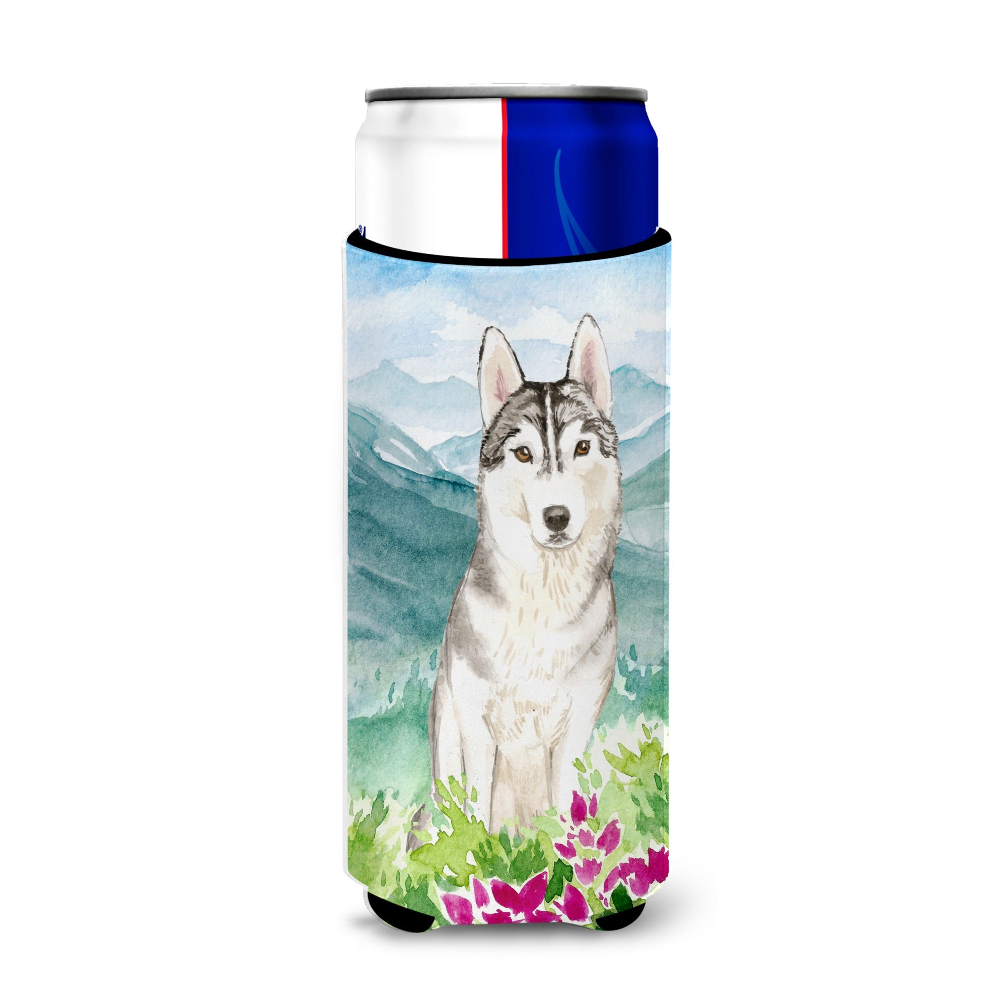 Caroline'S Treasures Ck2519Muk Michelob Ultra Hugger For Slim Cans Cold-Beverage-Koozies, Multicolor