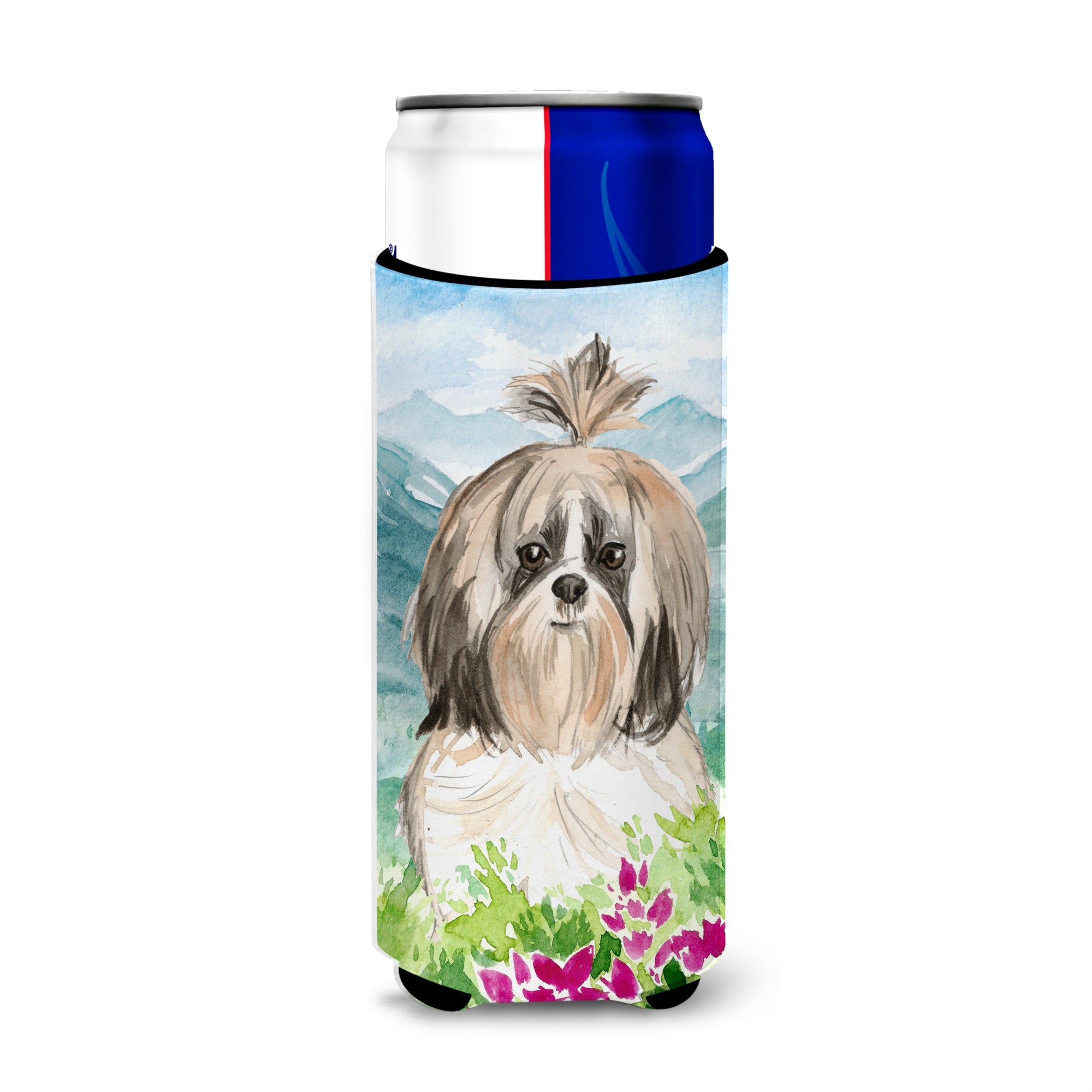 Caroline'S Treasures Ck2521Muk Michelob Ultra Hugger For Slim Cans Cold-Beverage-Koozies, Multicolor