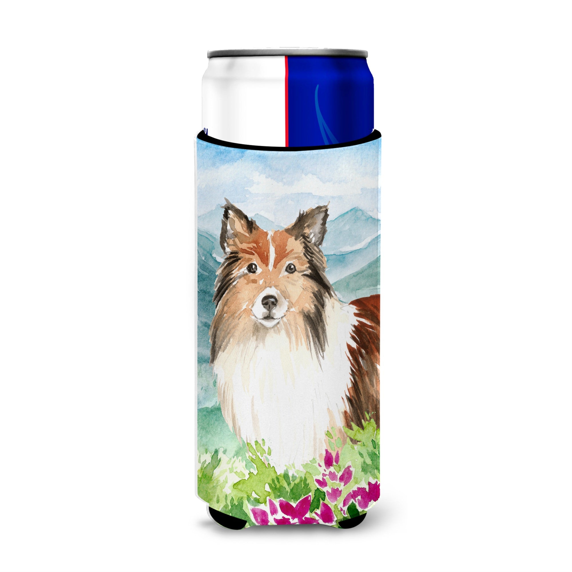 Caroline'S Treasures Ck2522Muk Michelob Ultra Hugger For Slim Cans Cold-Beverage-Koozies, Multicolor