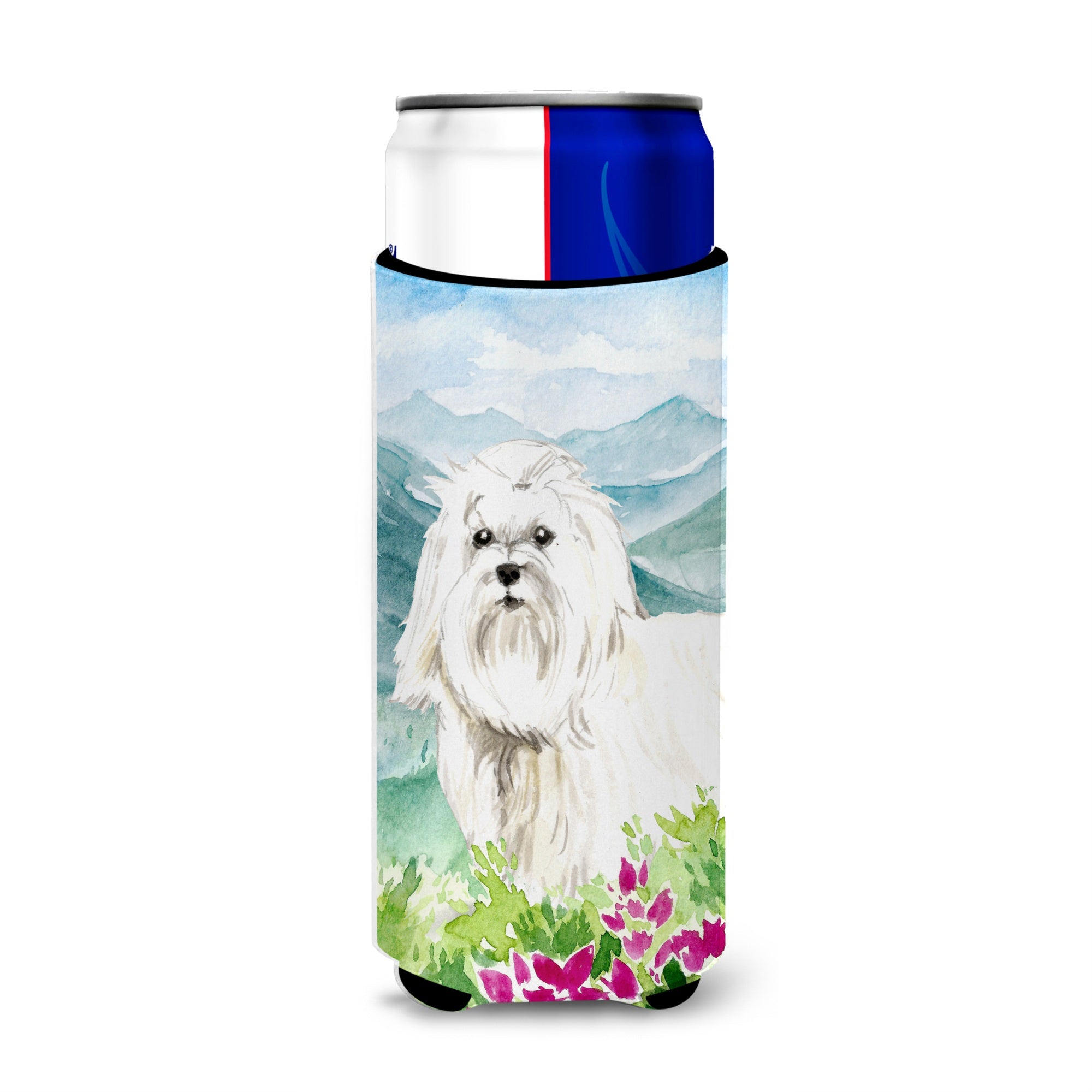 Caroline'S Treasures Ck2529Muk Michelob Ultra Hugger For Slim Cans Cold-Beverage-Koozies, Multicolor
