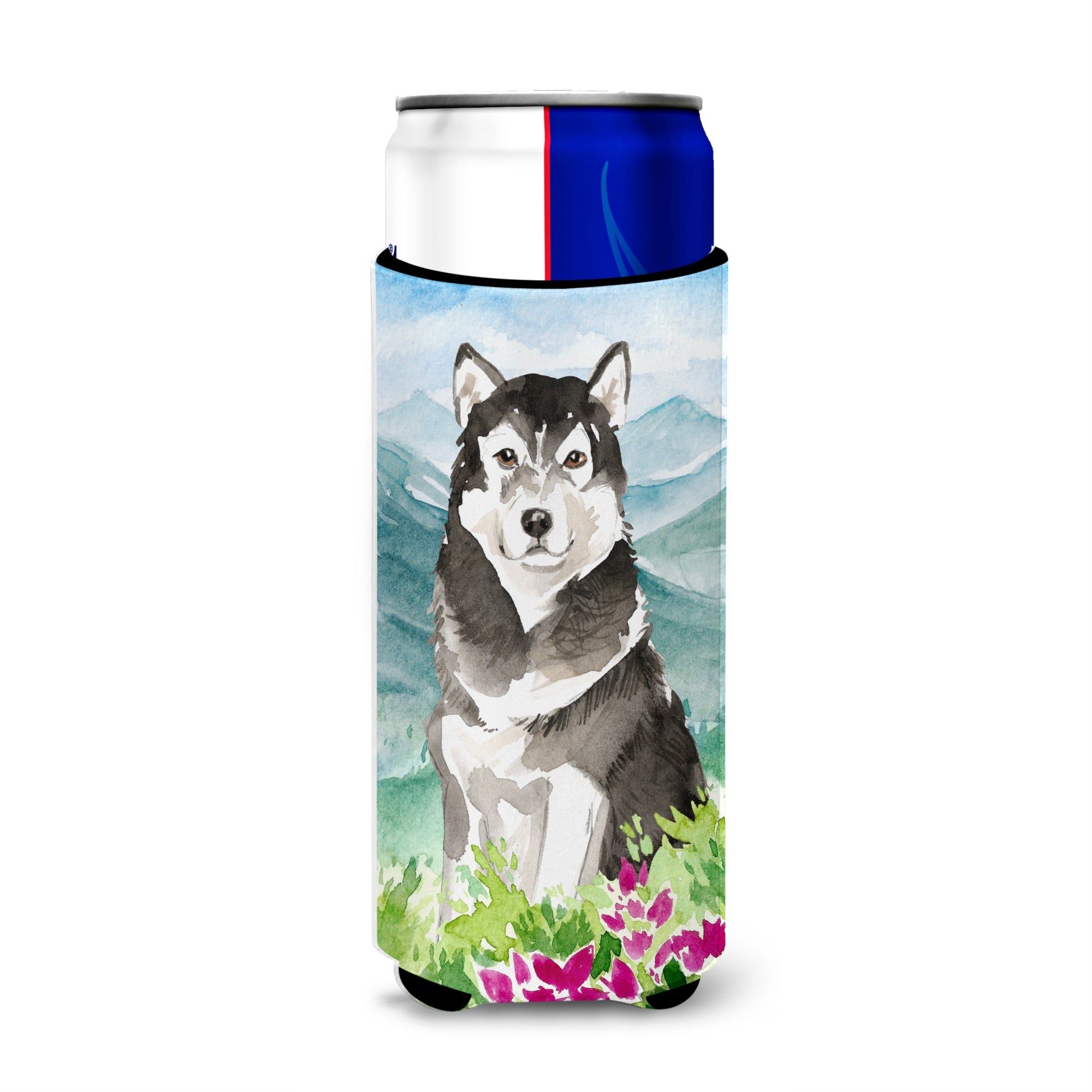 Caroline'S Treasures Ck2530Muk Michelob Ultra Hugger For Slim Cans Cold-Beverage-Koozies, Multicolor