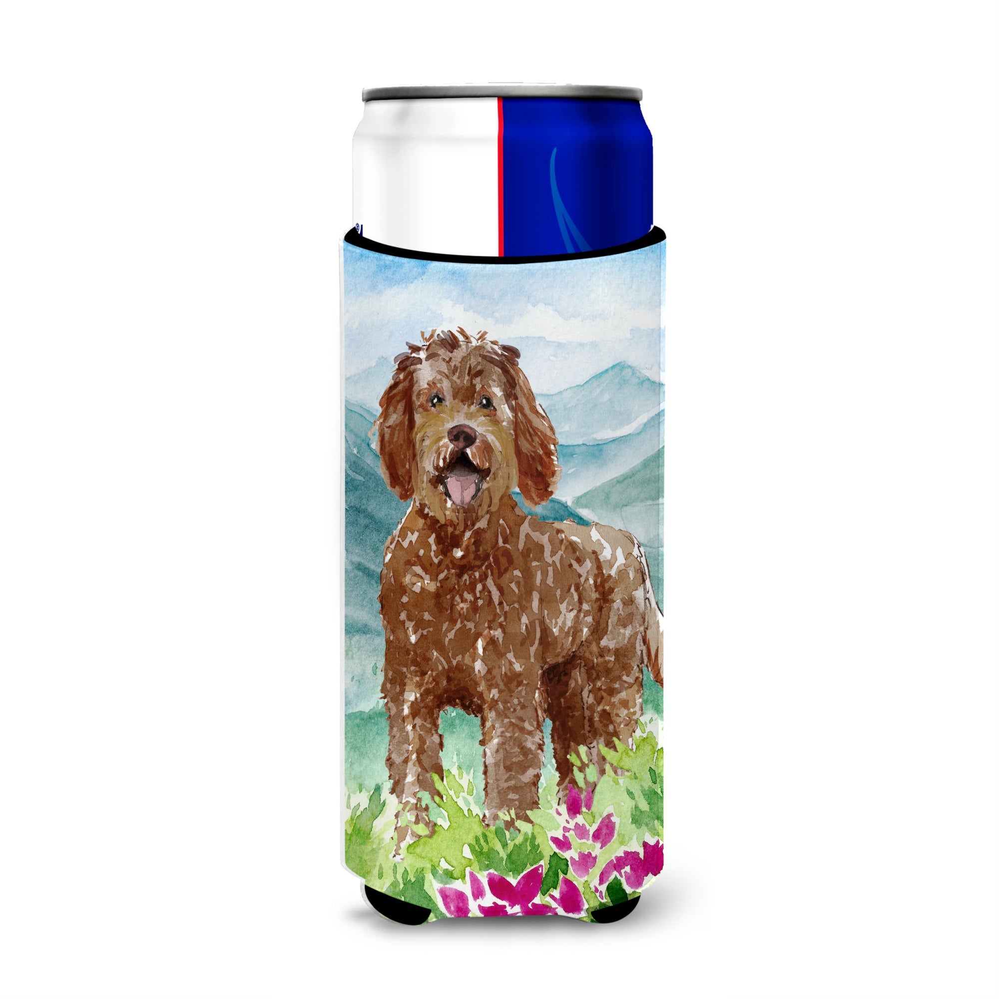 Caroline'S Treasures Ck2532Muk Michelob Ultra Hugger For Slim Cans Cold-Beverage-Koozies, Multicolor