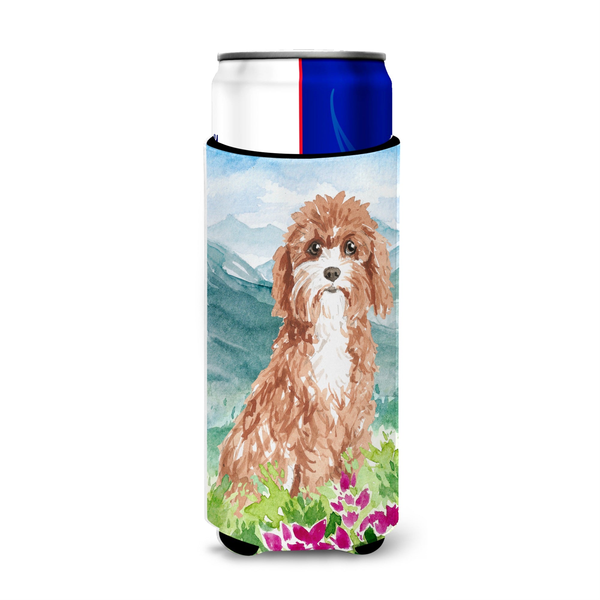 Caroline'S Treasures Ck2539Muk Michelob Ultra Hugger For Slim Cans Cold-Beverage-Koozies, Multicolor