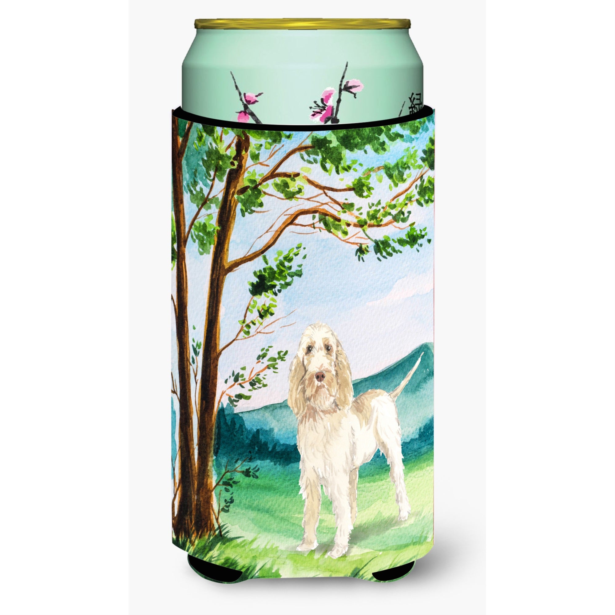 Caroline'S Treasures Ck2554Tbc Under The Tree Spinone Italiano Tall Boy Hugger Cold-Beverage-Koozies, Multicolor