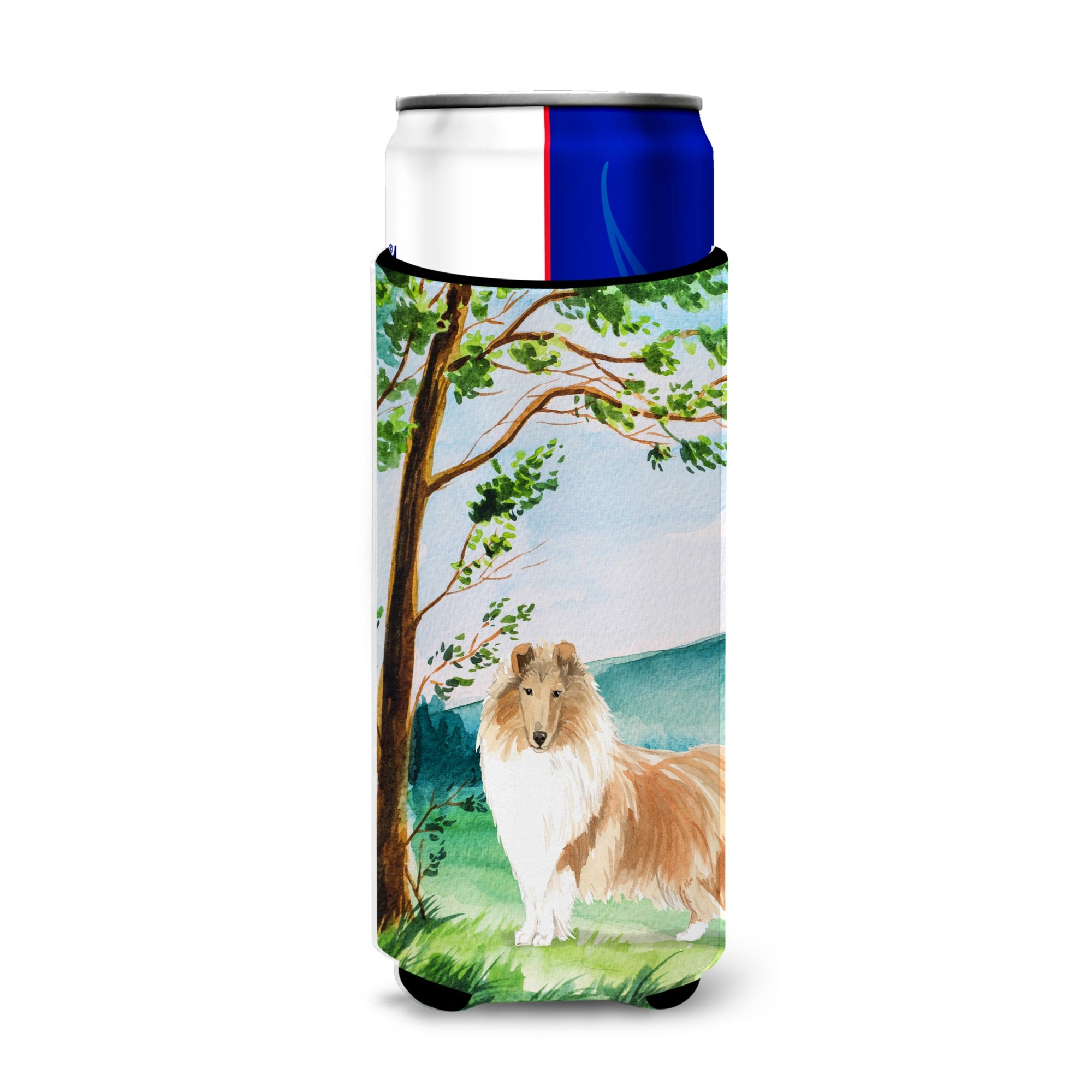 Caroline'S Treasures Ck2561Muk Michelob Ultra Hugger For Slim Cans Cold-Beverage-Koozies, Multicolor