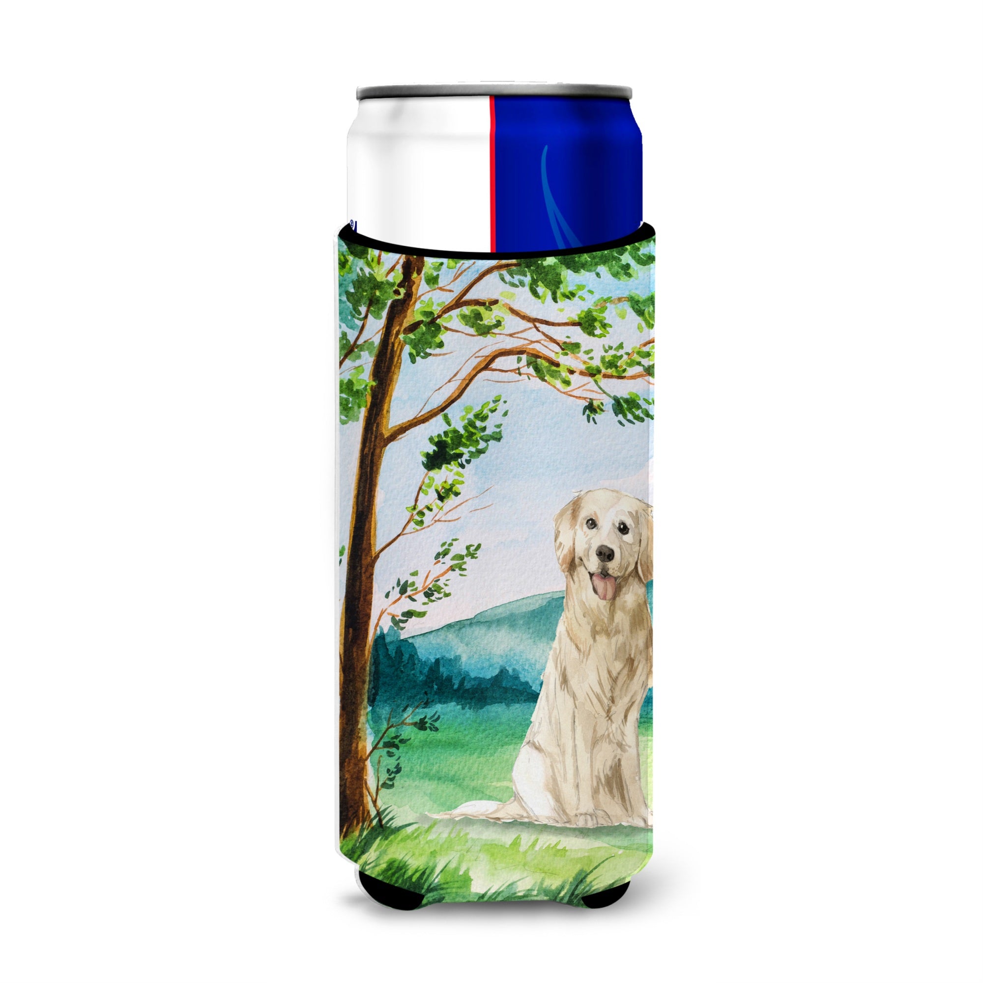 Caroline'S Treasures Ck2572Muk Michelob Ultra Hugger For Slim Cans Cold-Beverage-Koozies, Multicolor
